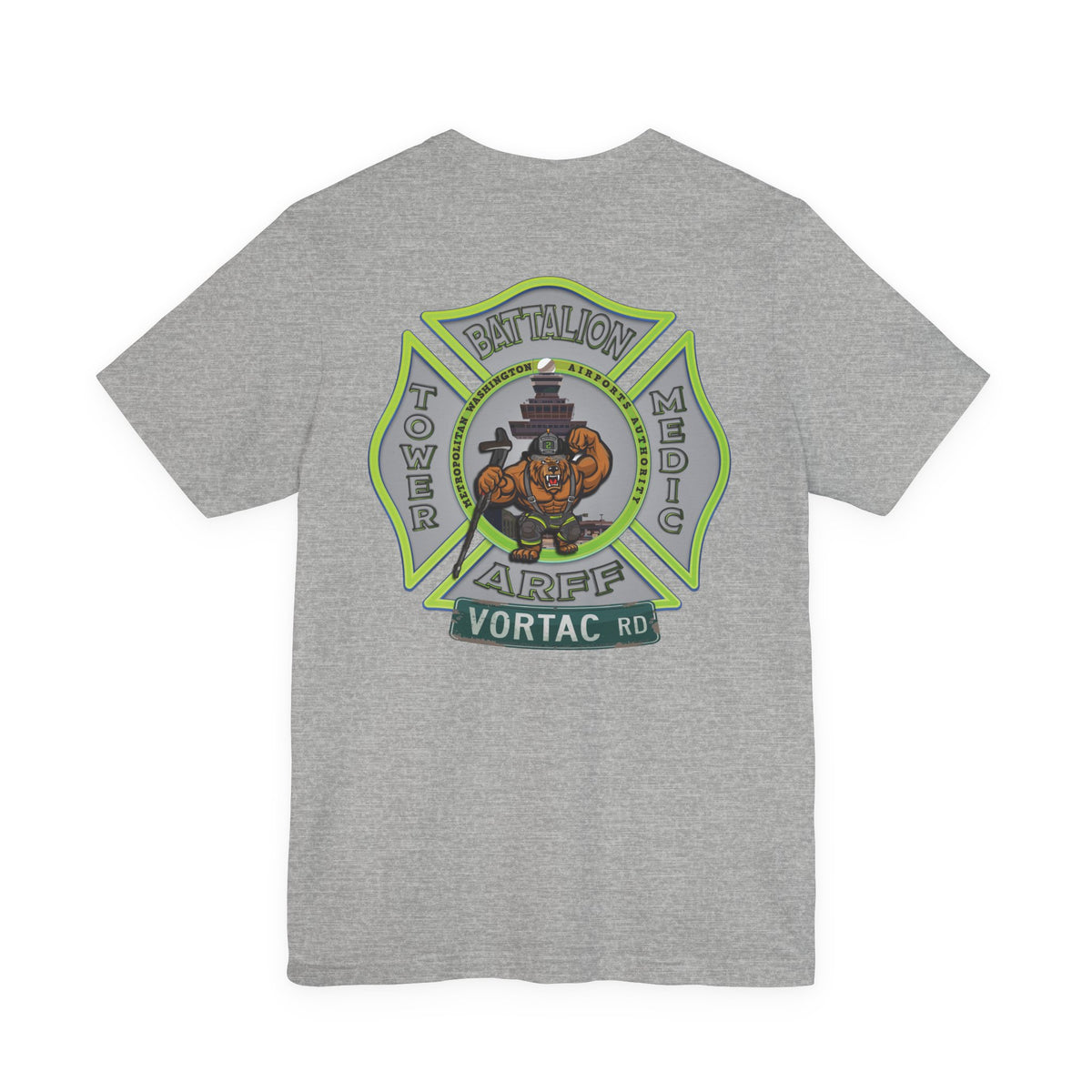 MWAA 302 The Real Dulles South Shirt - Bella+Canvas Soft Cotton Unisex Tee