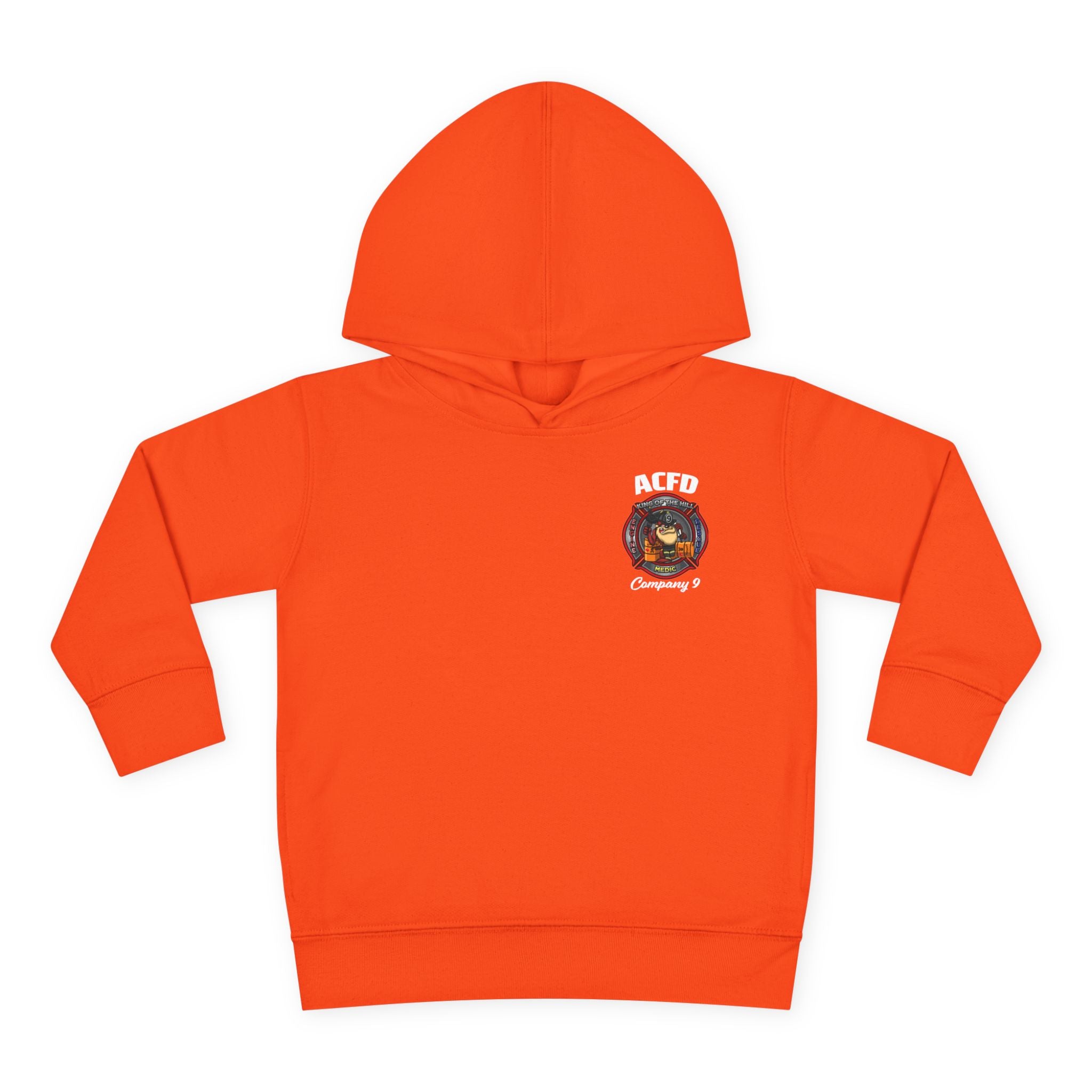 Station 9 Engine - Toddler Pullover Fleece Hoodie