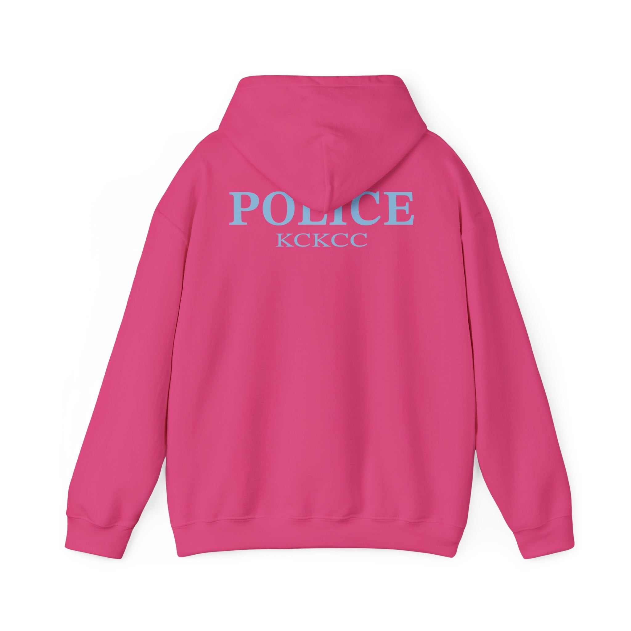 Kansas City College Police Blue Patch - Unisex Heavy Blend™ Hooded Sweatshirt