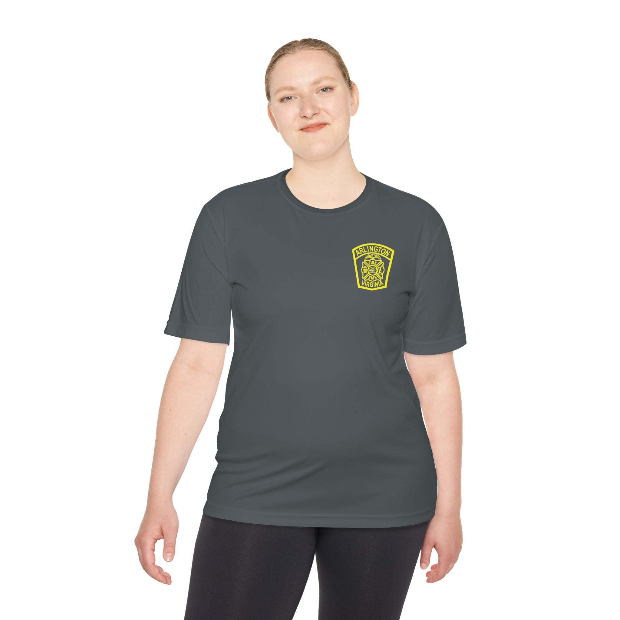 ACFD Officer Old Patch - Sport-Tek ST350 Unisex Moisture Wicking Tee