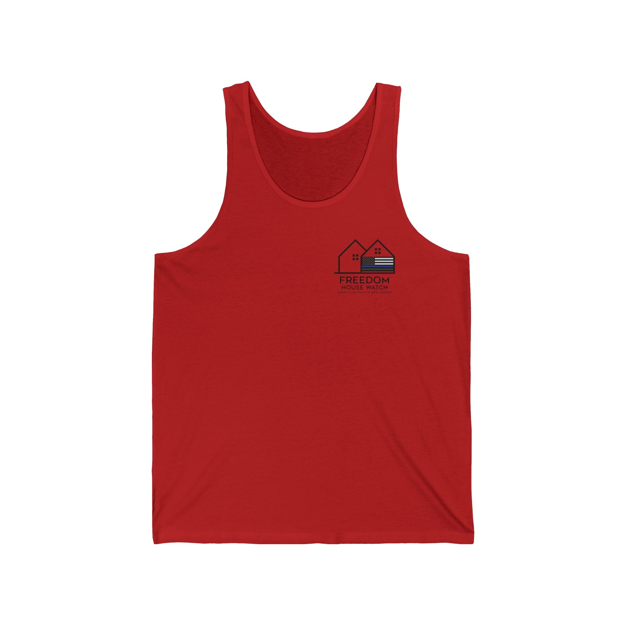 Freedom Hous Watch - Bella Canva Unisex Jersey Tank