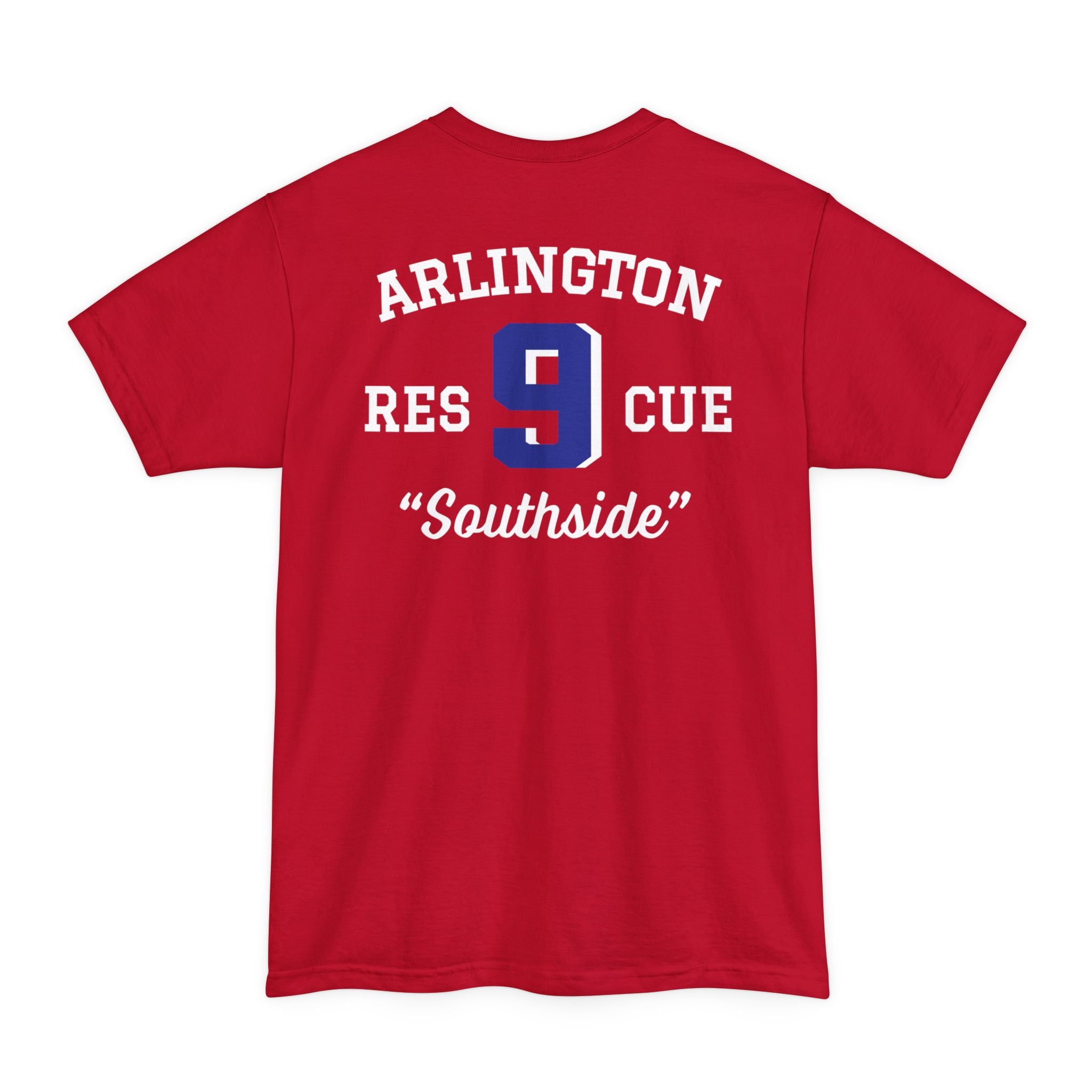 (Tall) Station 9 Firefighter Rescue - Tall Beefy-T® - Unisex T-Shirt