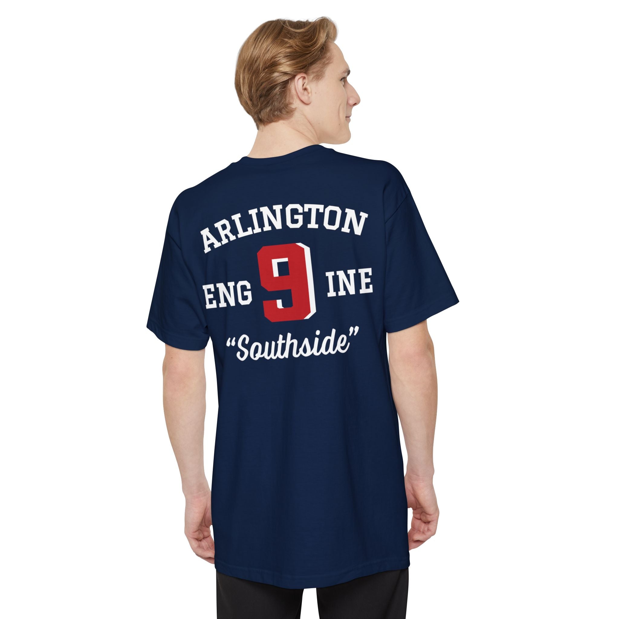 (Tall) Station 9 Firefighter Engine - Tall Beefy-T® - Unisex T-Shirt