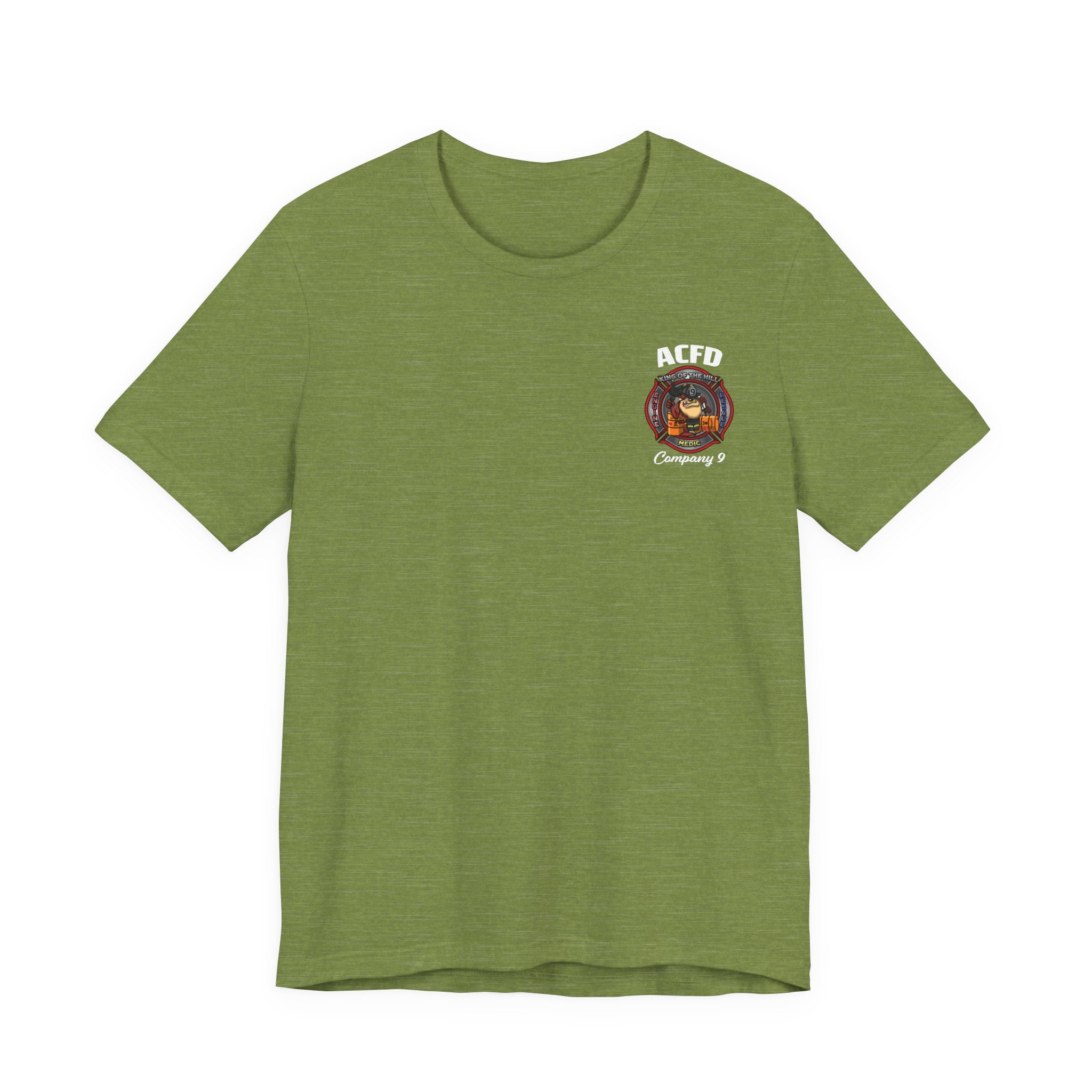 Station 9 Firefighter - Engine - Bella+Canvas Soft Unisex Tee