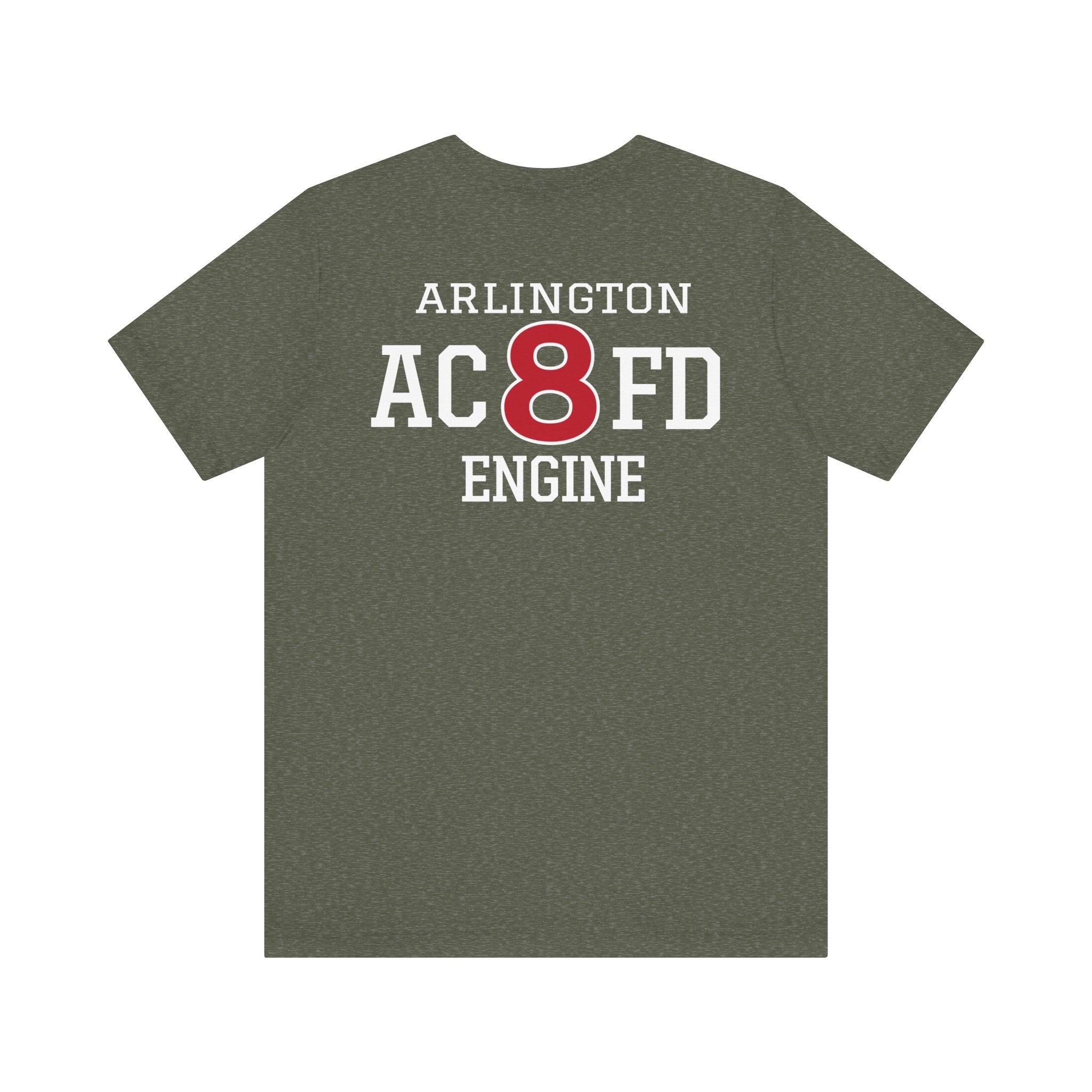 Engine 8 Arlington - Bella+Canvas Soft Unisex Tee