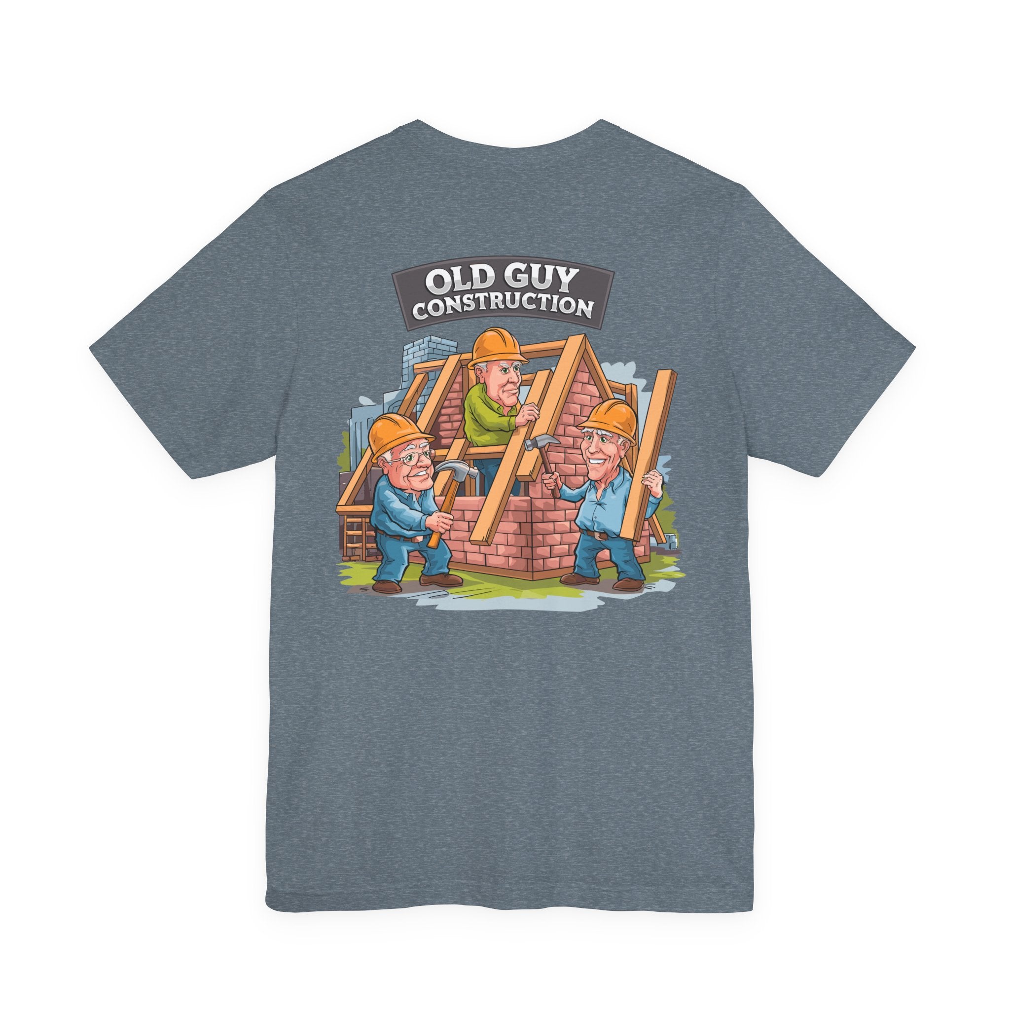 Old Guy Construction - Bella+Canvas Soft Unisex Tee