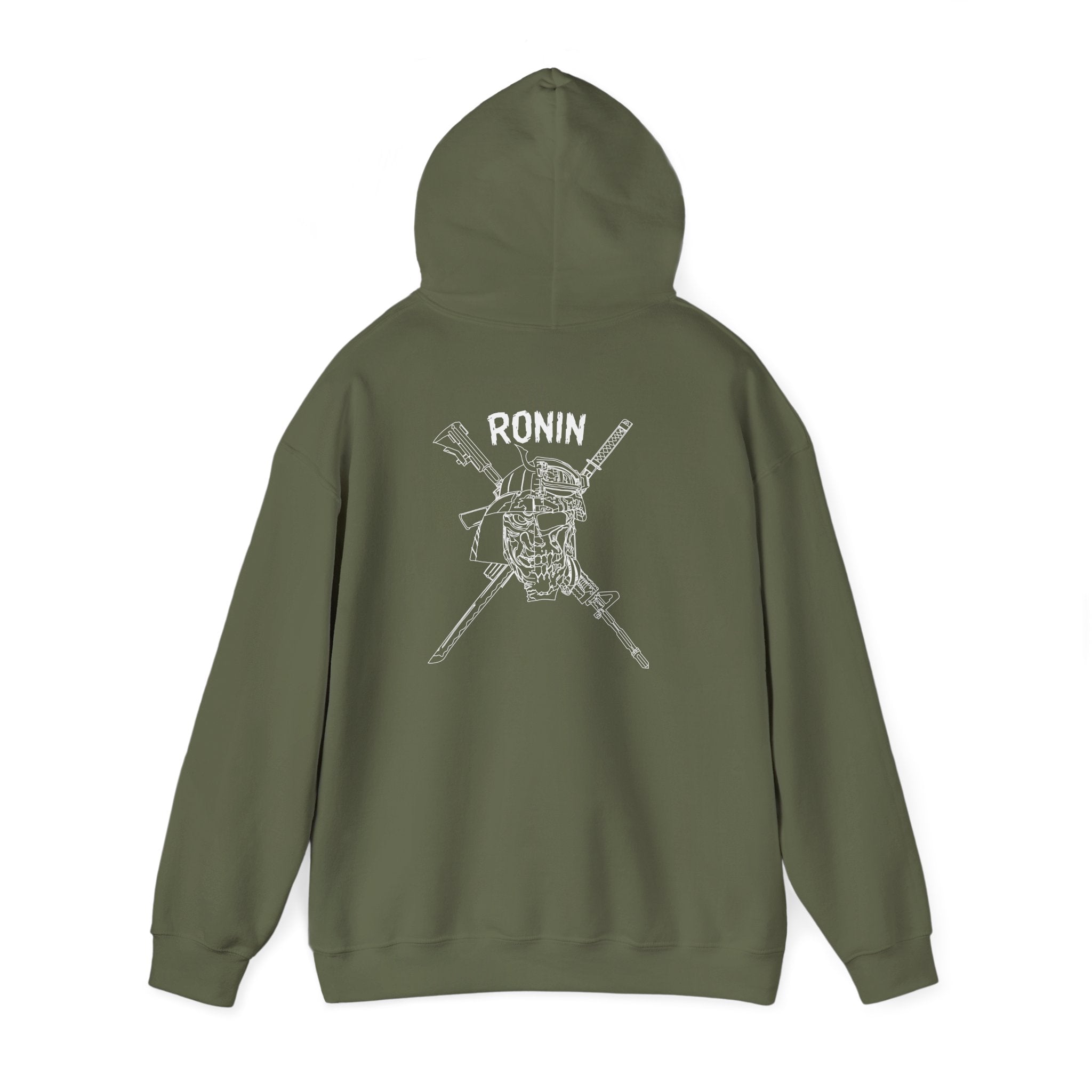 Charlie 2 Ronin (white Logo) - Gildan Heavy Blend™ Hooded Sweatshirt