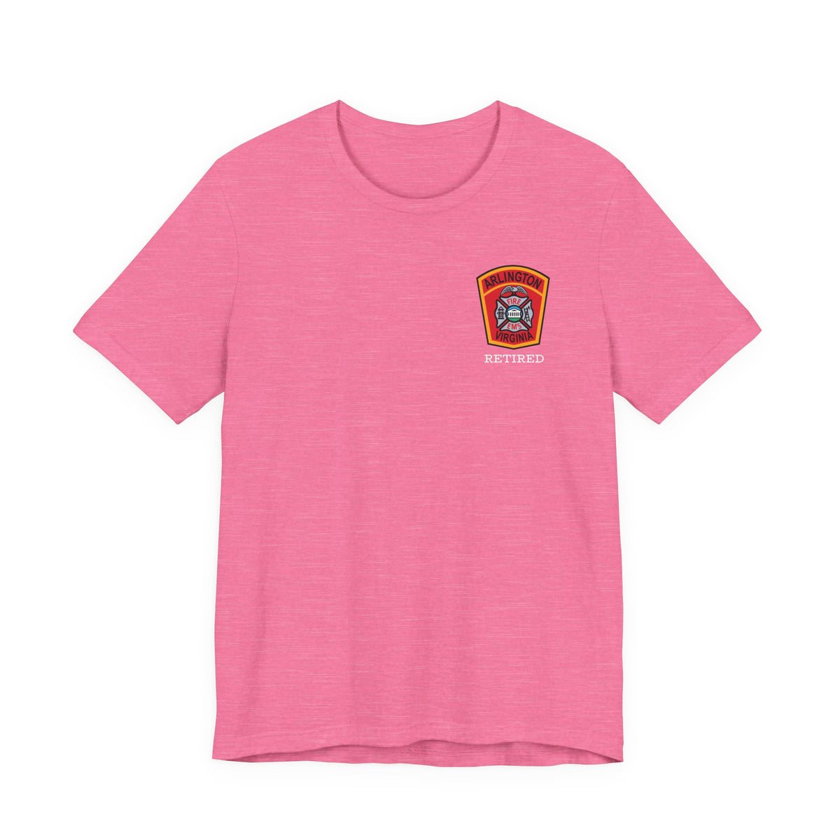 Arlington Retired patch - Bella+Canvas Soft Unisex Tee