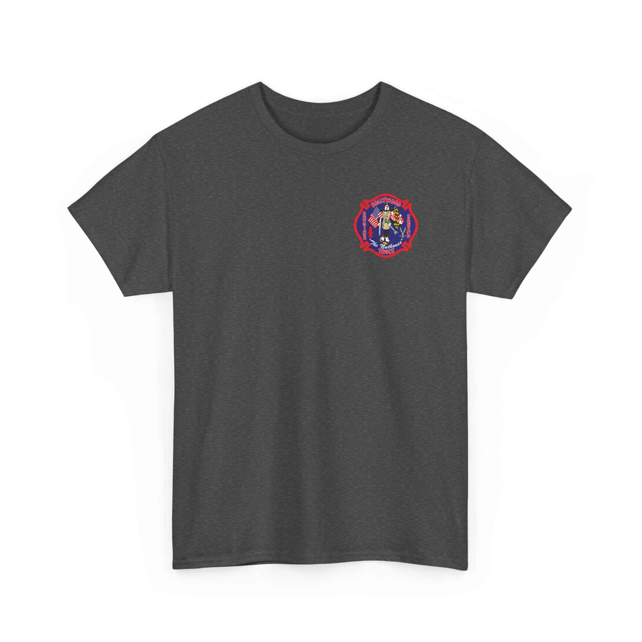 Hollywood MD Vol Fire Ladder Co. 7 - Heavy Cotton Unisex Tee -