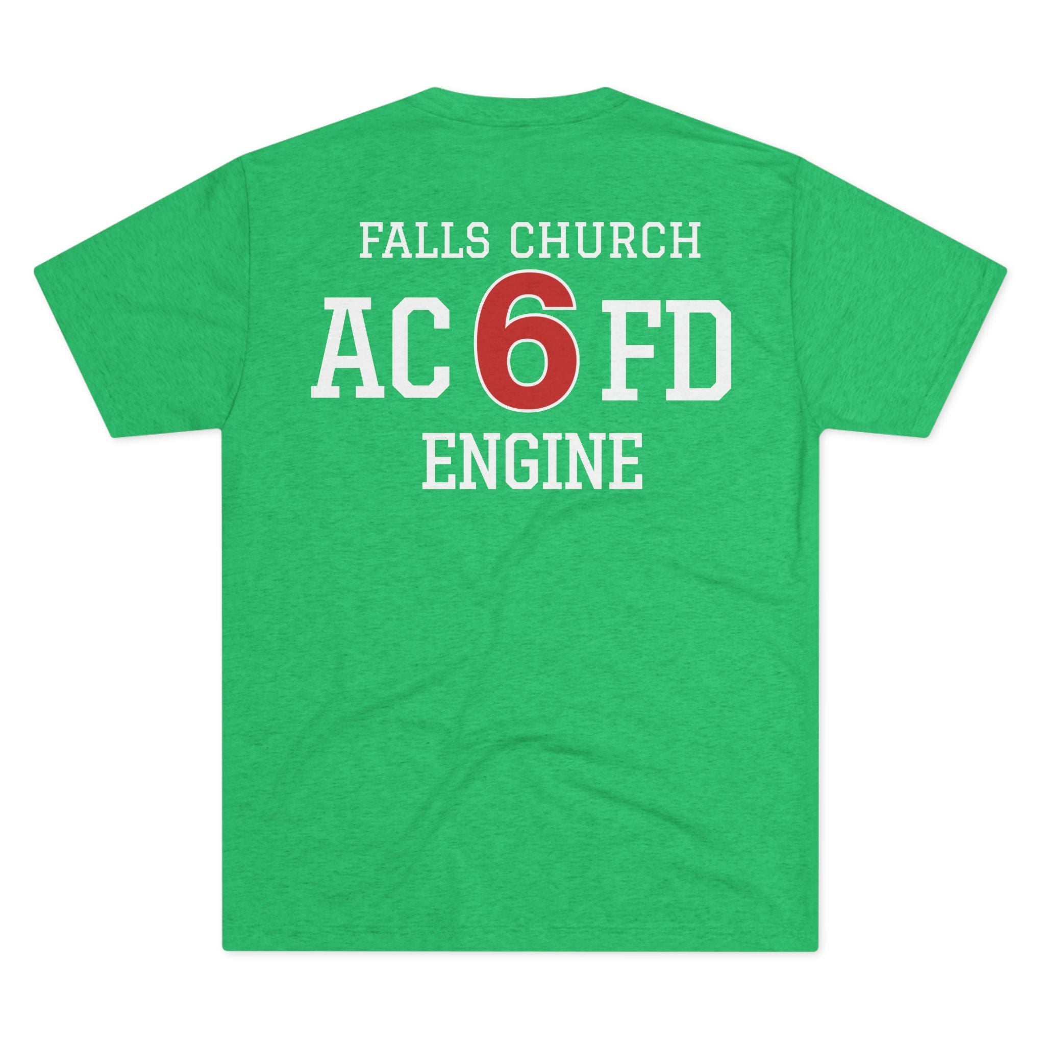 Engine 6 Falls Church - NextLevel Tri-Blend Crew Tee