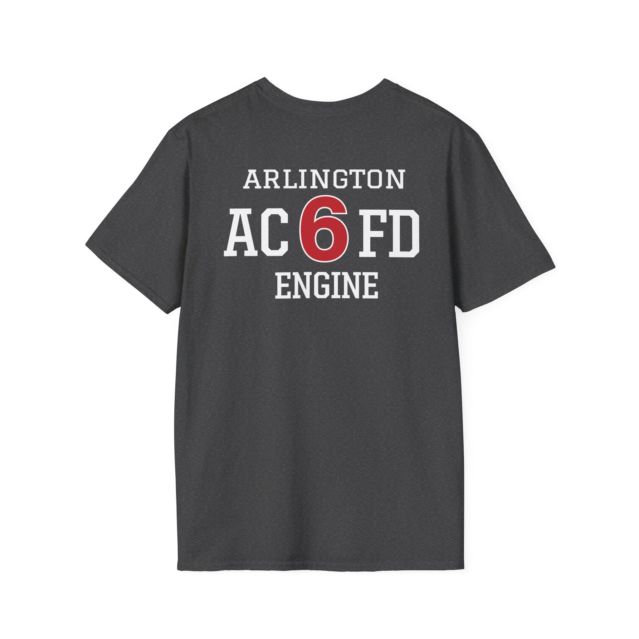 Engine 6 Arlington - Gildan Soft Cotton Softstyle T-Shirt