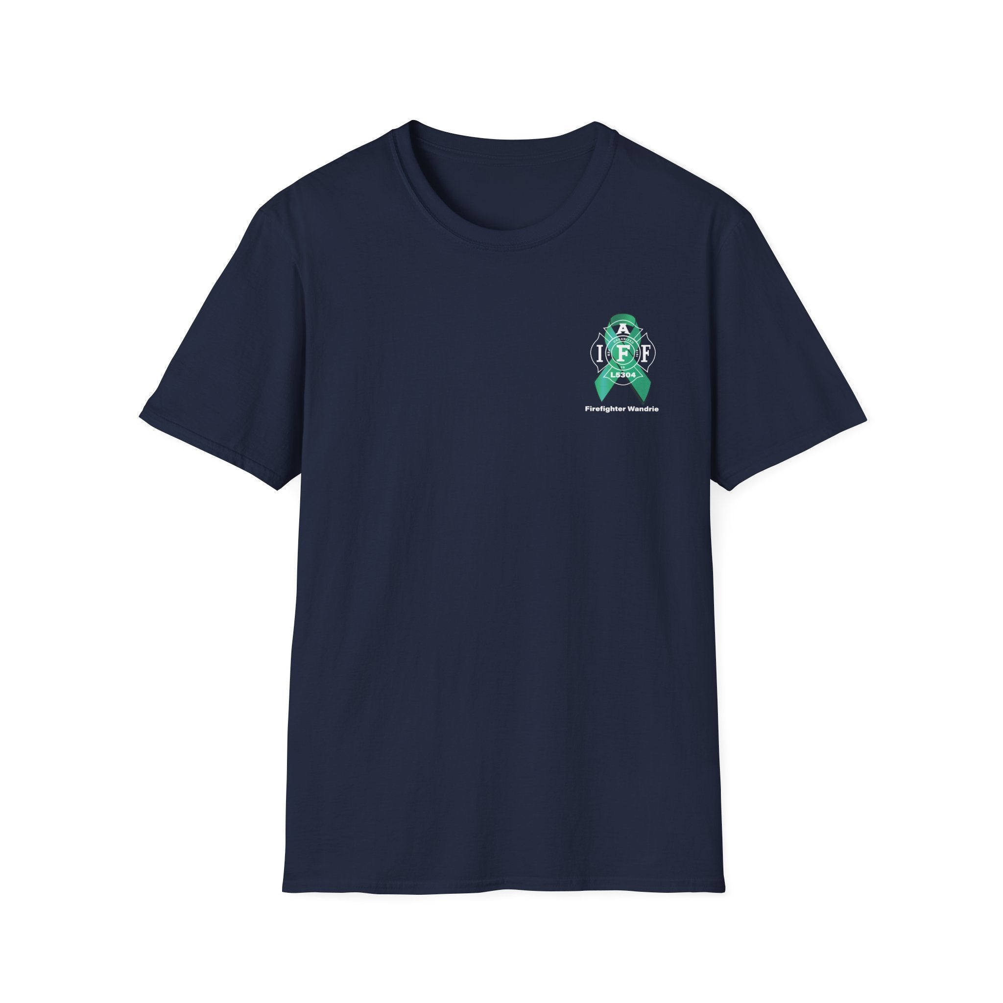 Clark County Firefighter Wandrie Support - Gildan Soft Cotton Softstyle T-Shirt