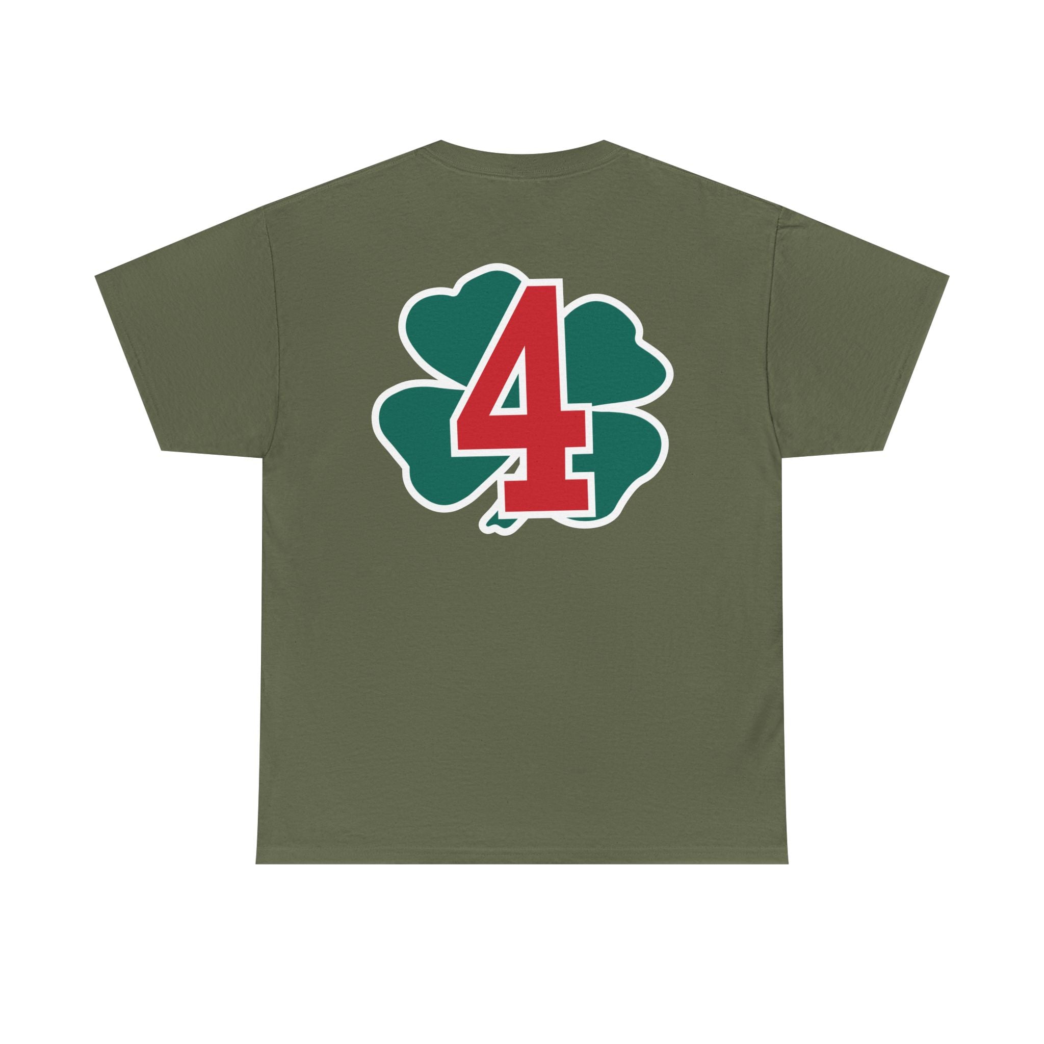 Station 4 AC4FD front / Clover back - Gildan 100% Cotton Tee Unisex Heavy
