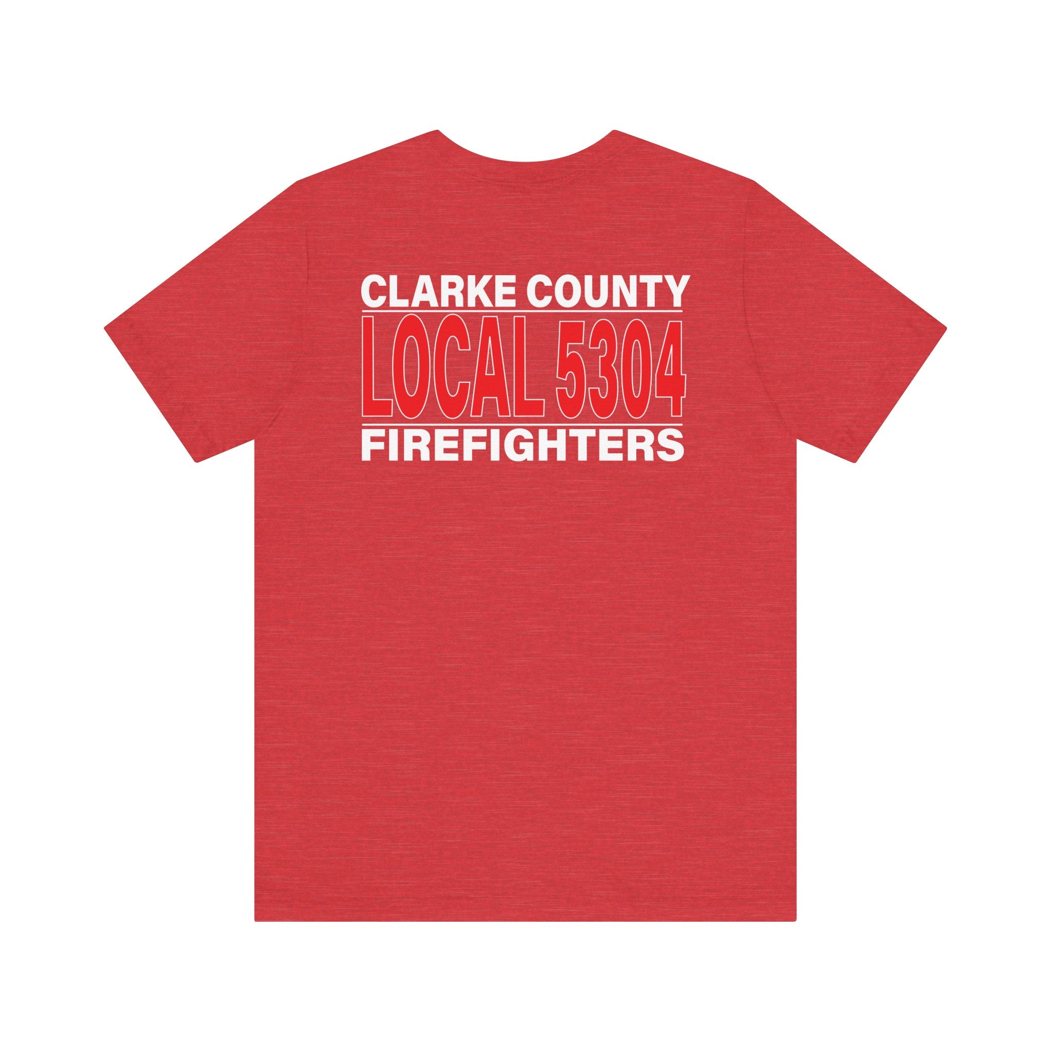 Clarke County Local 5304 version 2 (Portion of Proceeds go to Local 5304) - Bella+Canvas Soft Jersey Cotton Unisex Tee