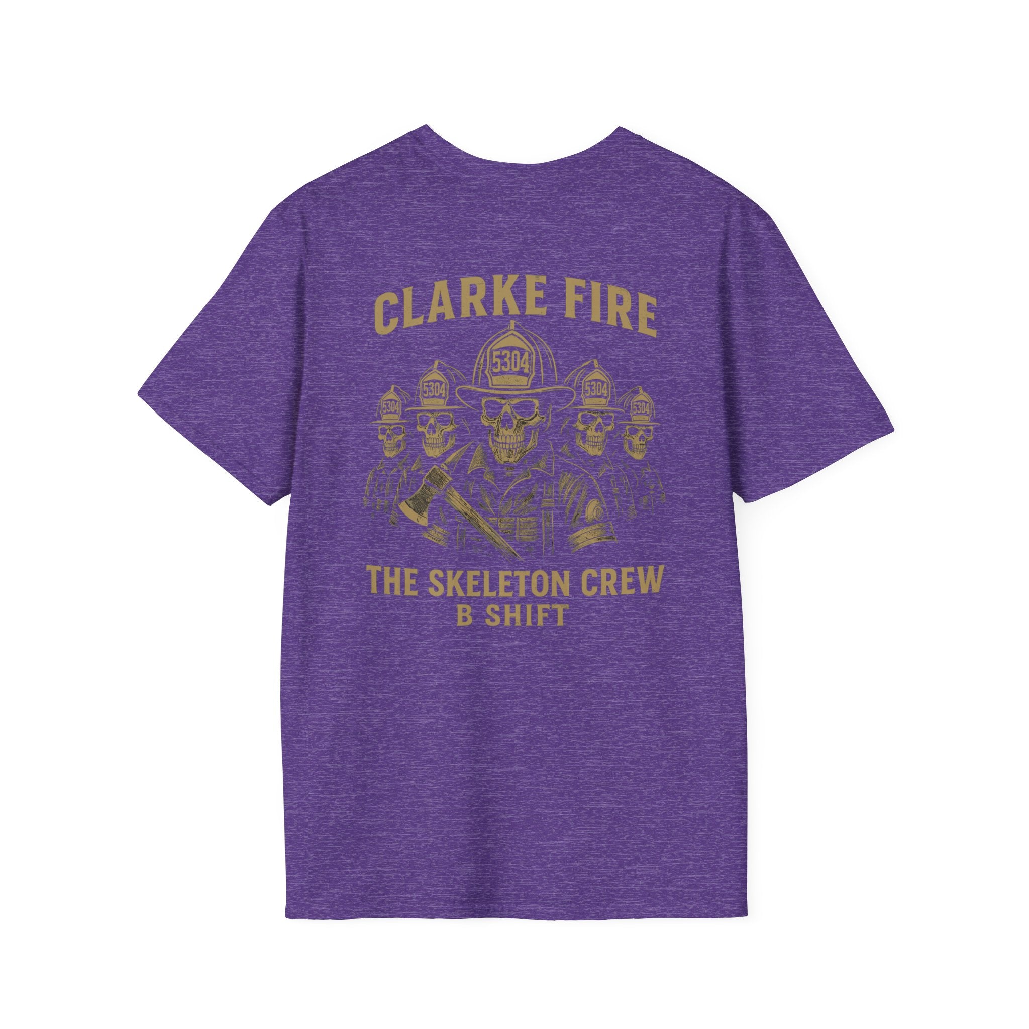 Clarke County B Shift version 2 (Portion of Proceeds go to Local 5304) - Gildan Soft Cotton Softstyle T-Shirt