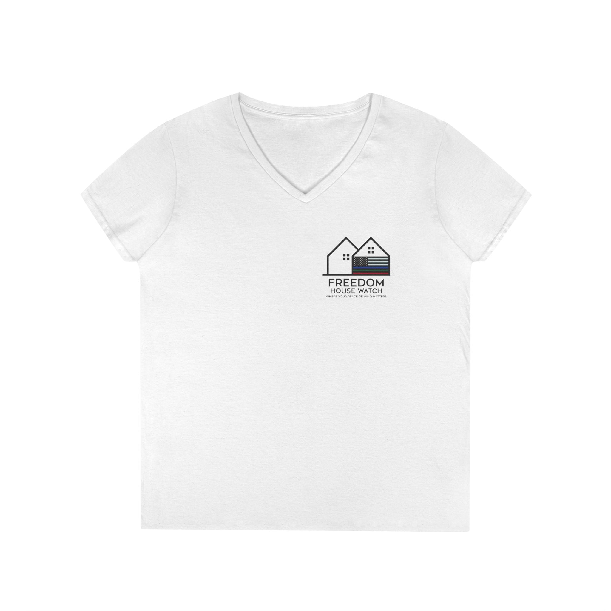 Freedom House Watch - Ladies' V-Neck T-Shirt