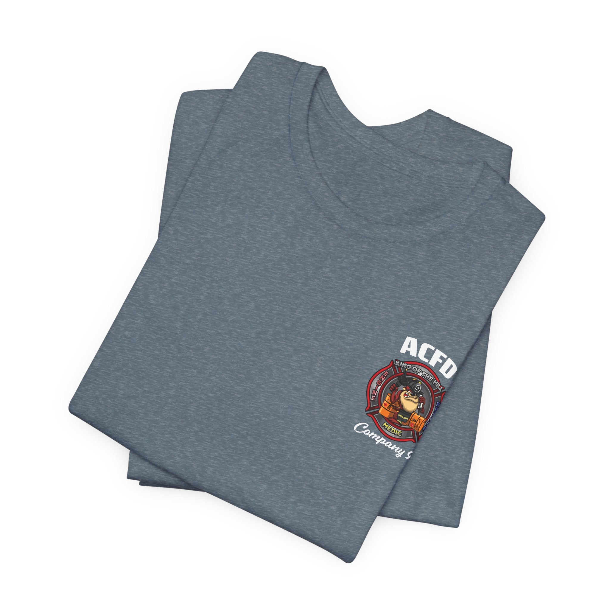 Station 9 Firefighter Engine - Bella+Canvas Soft Unisex Tee