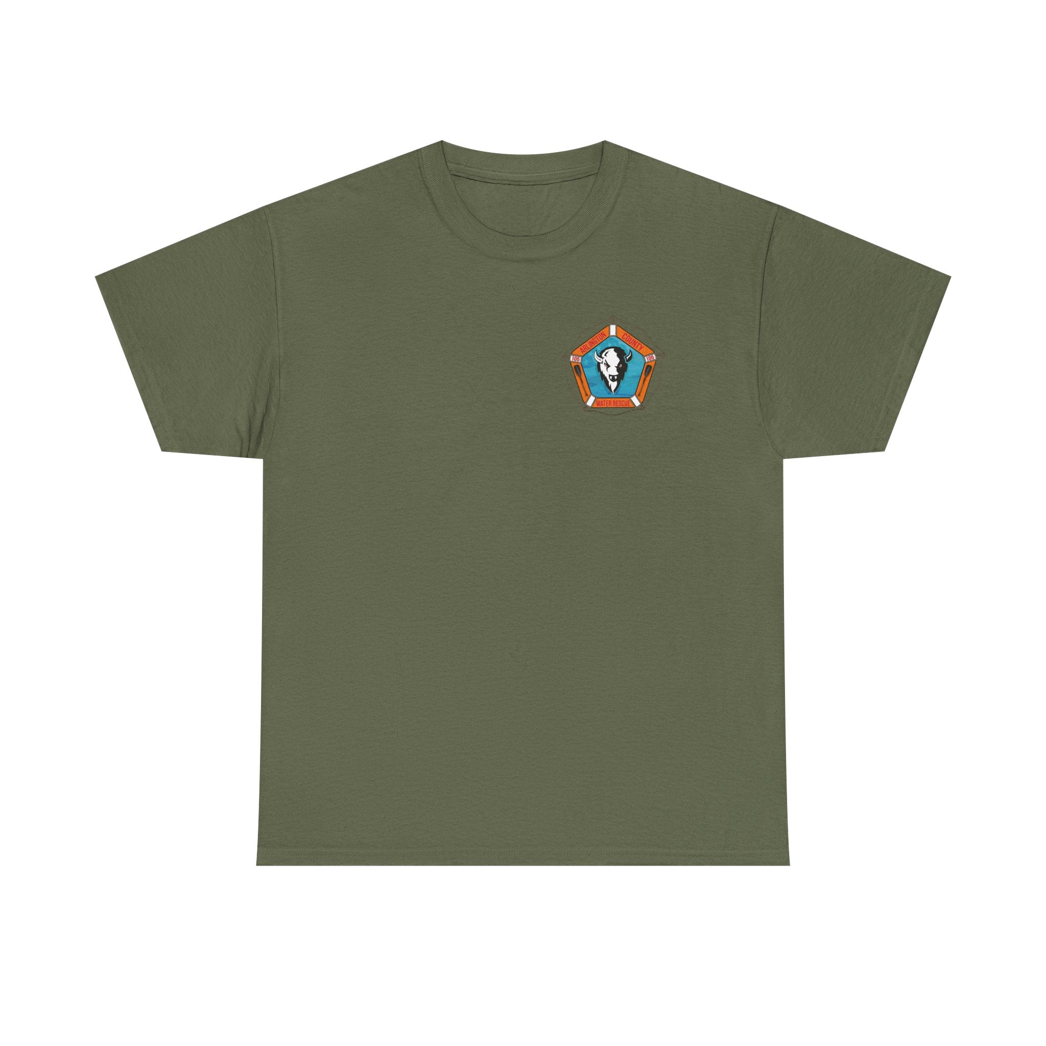 Heavy Cotton Unisex Tee - Station 5 Water Rescue