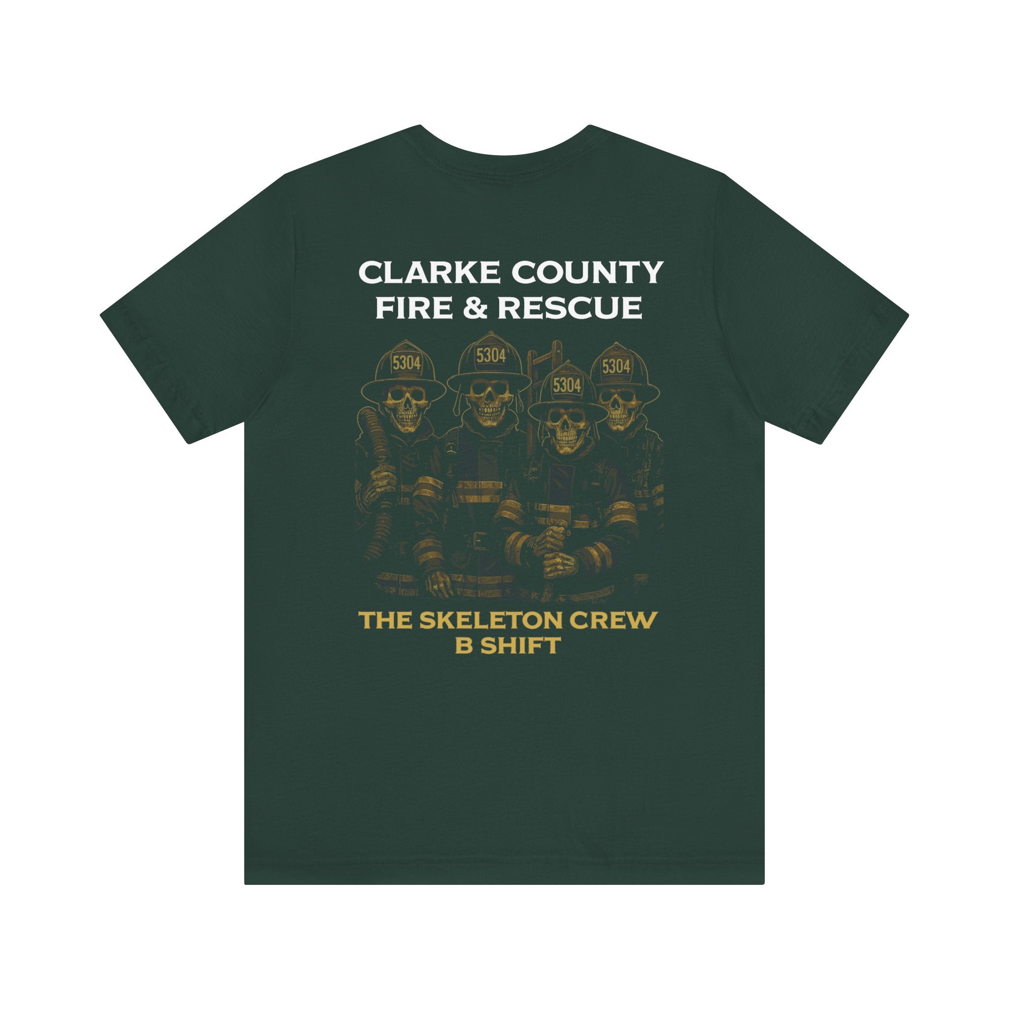 Clarke County B Shift version 1 (Portion of Proceeds go to Local 5304) - Bella+Canvas Soft Jersey Cotton Unisex Tee