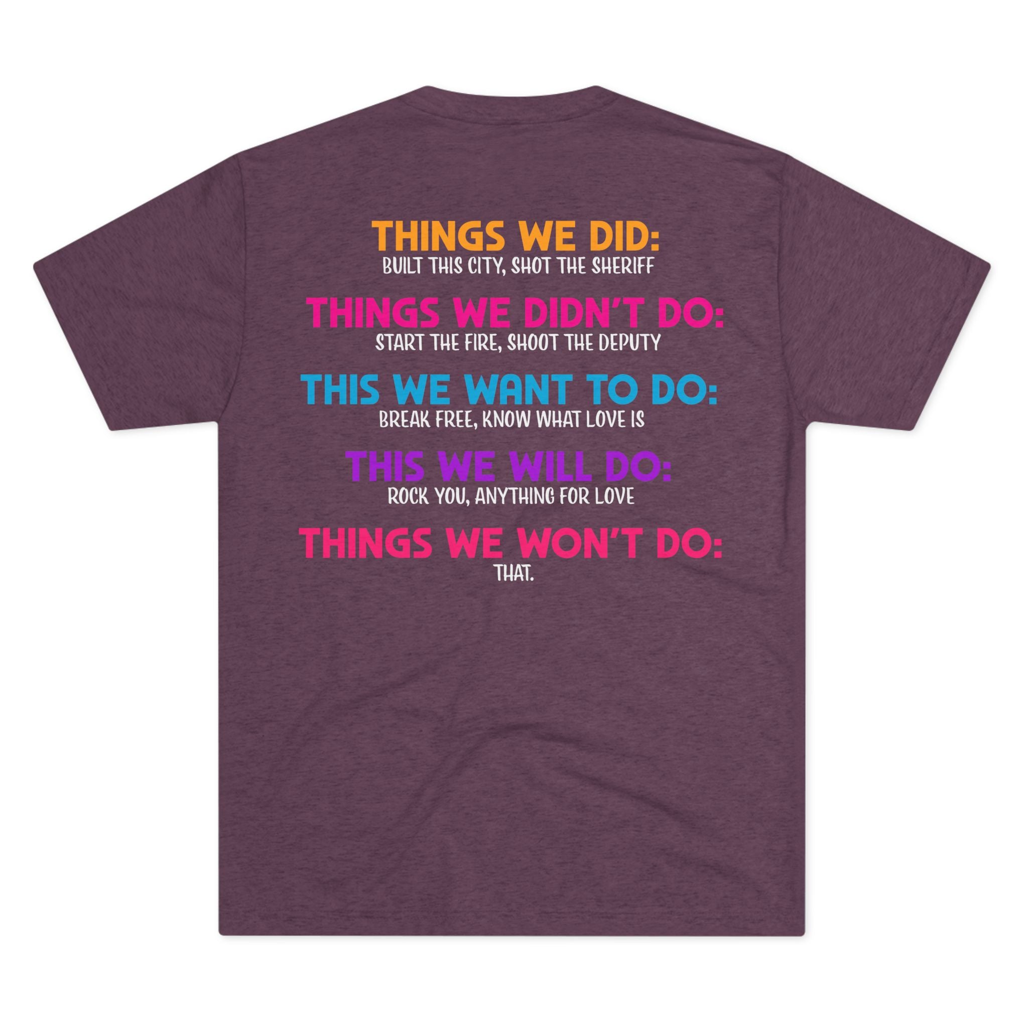 Hot Dad Summer Rock Shirt - NextLevel Tri-Blend Crew Tee