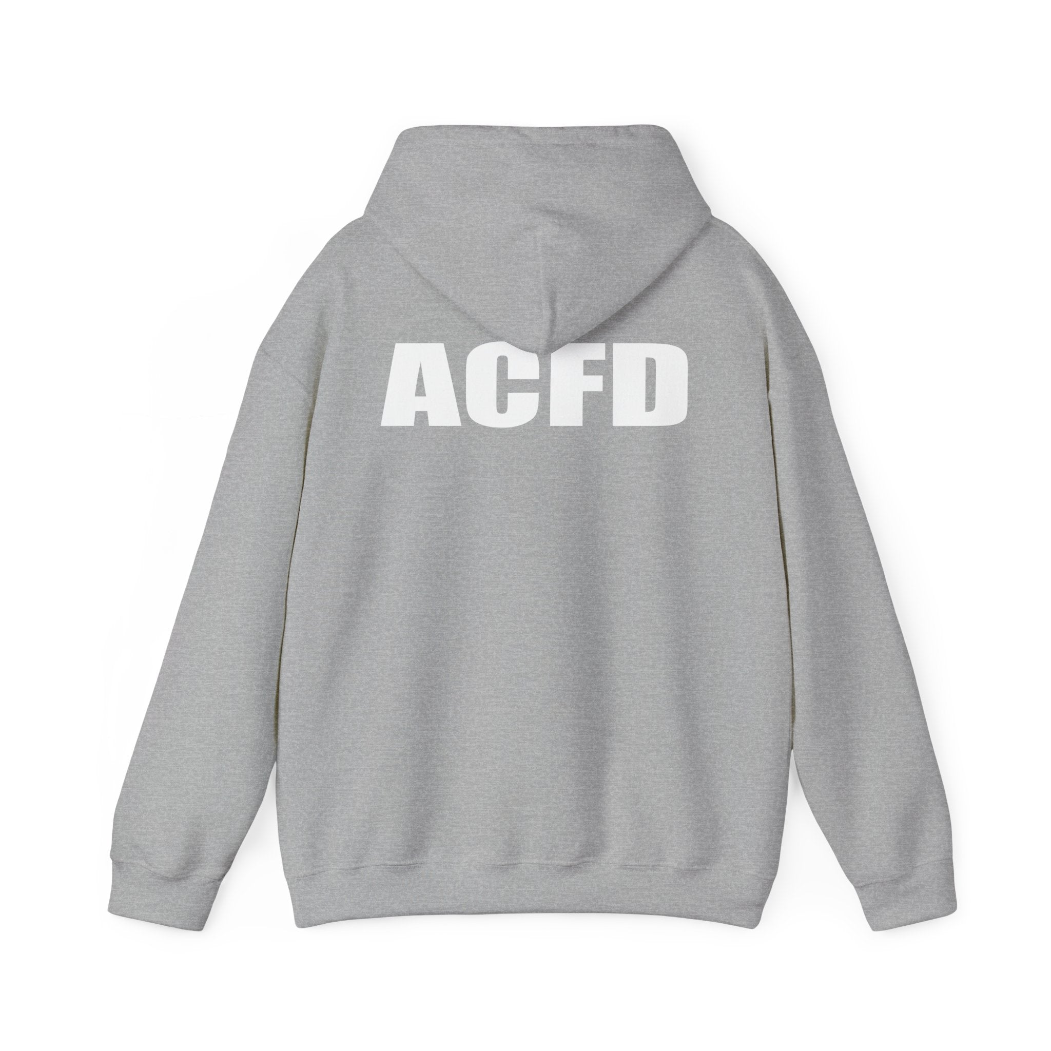 Arlington Station 3 Rhino Front/ACFD FF Back - Gildan Heavy Blend™ Hooded Sweatshirt