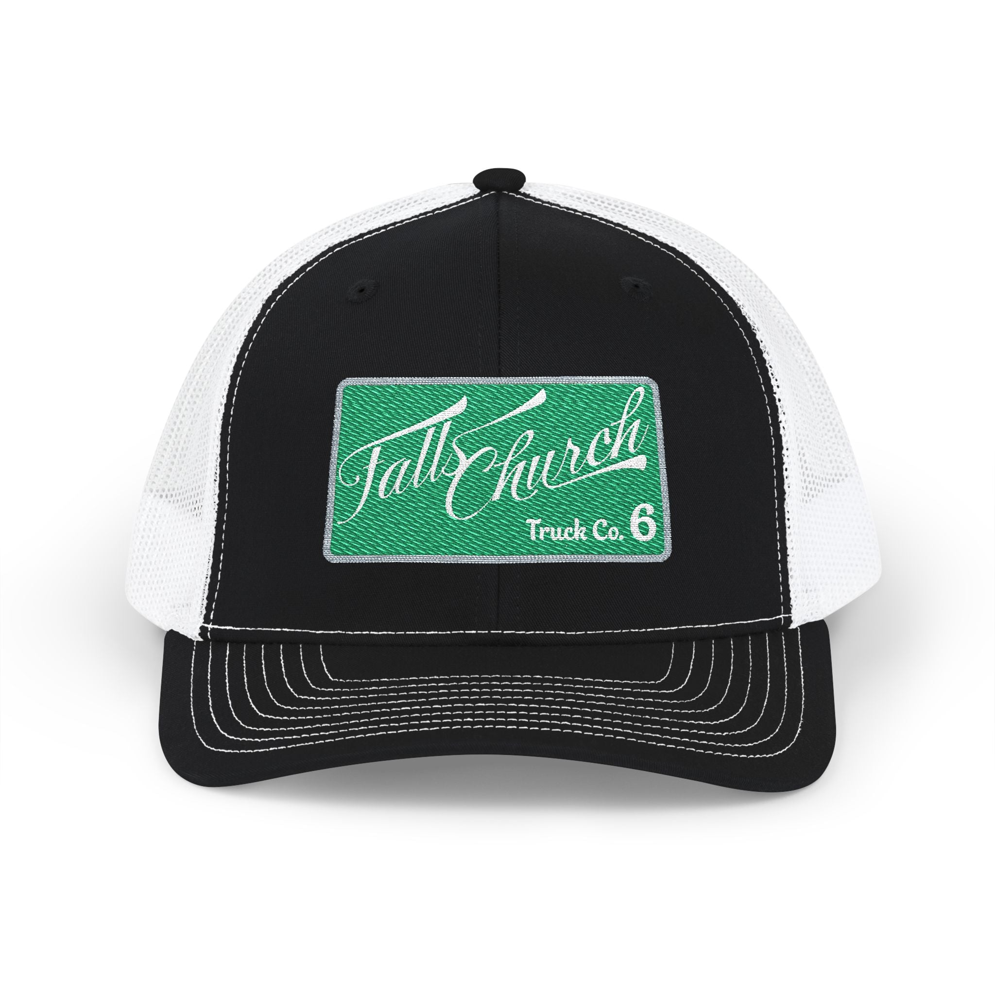Falls ChurchTruck co 6 - Snapback Trucker (Richardson 112 Style Hat)