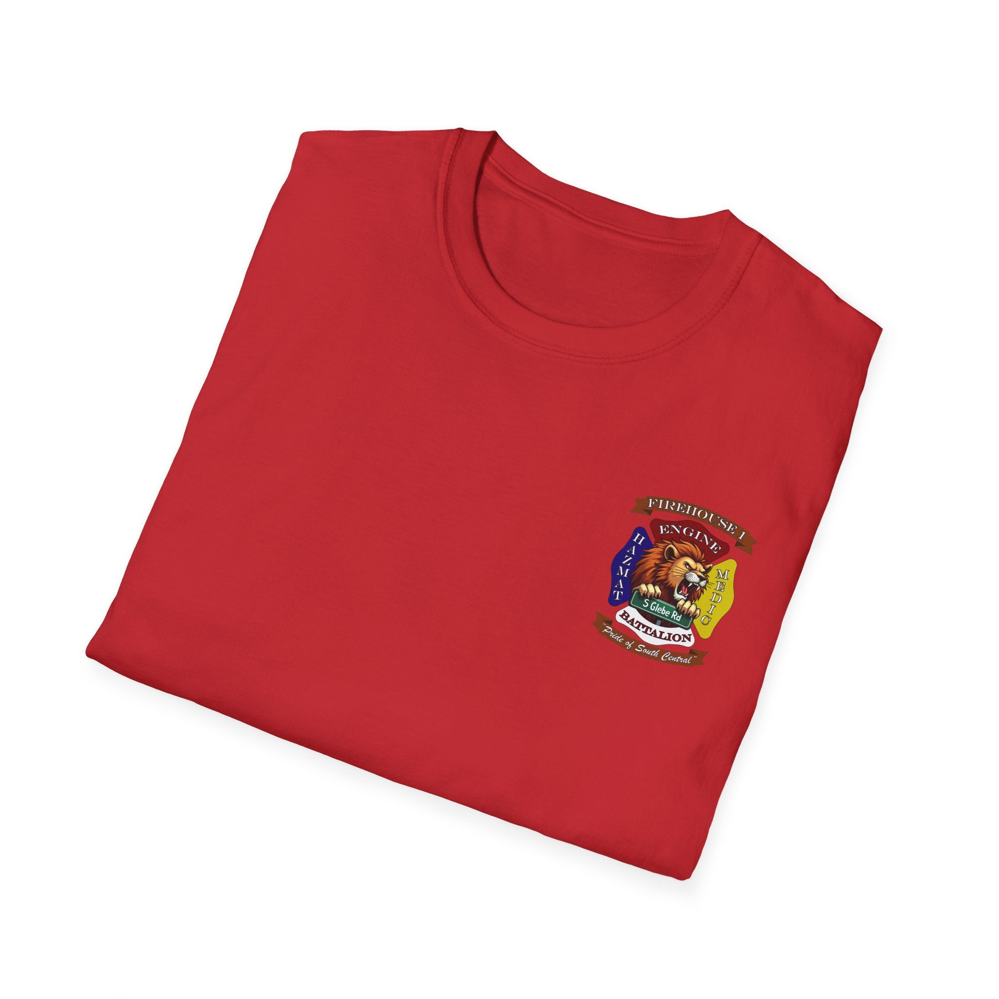 "South Central" Station 1 (version 4) - Gildan Soft Cotton Softstyle T-Shirt