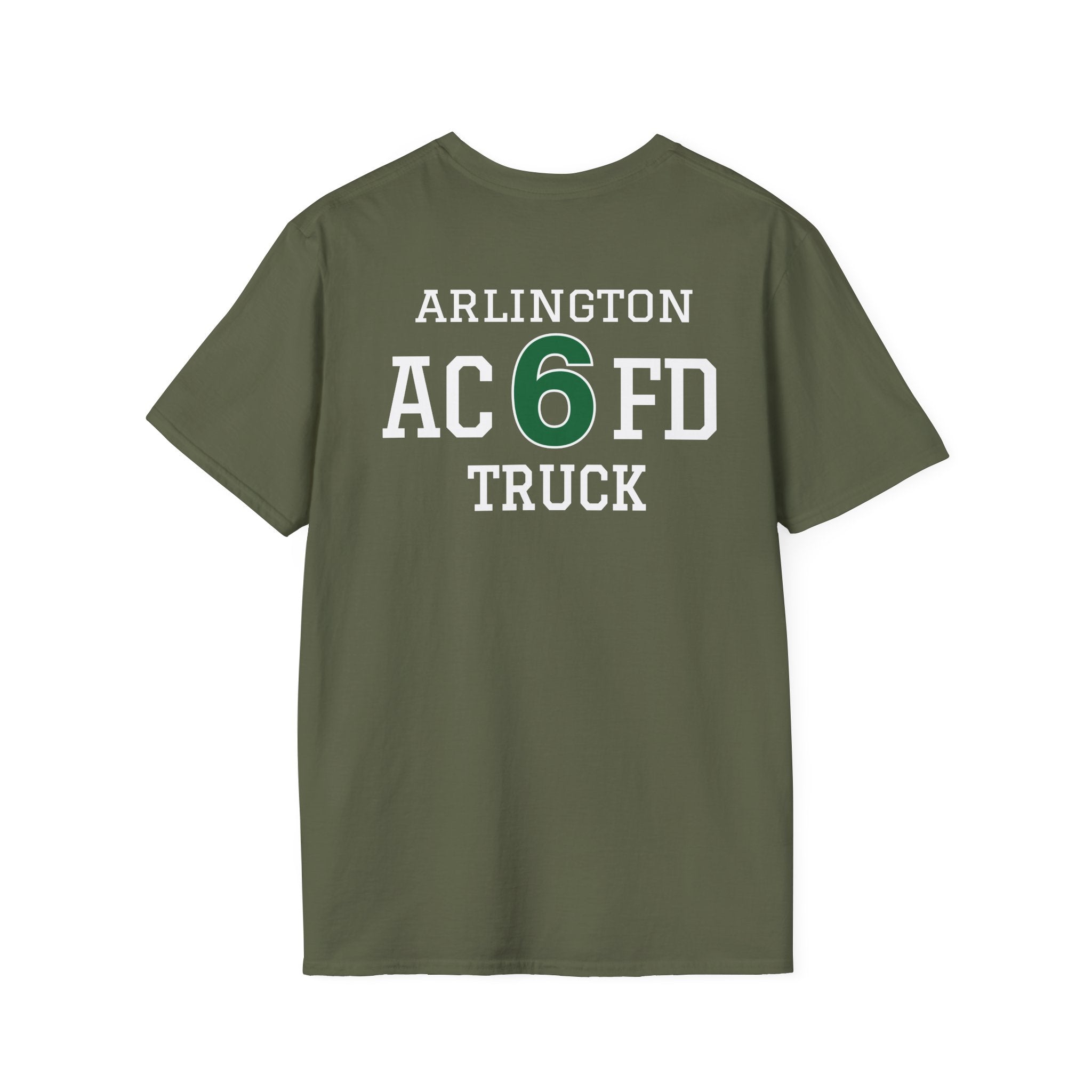 Truck 6 Arlington - Gildan Soft Cotton Softstyle T-Shirt