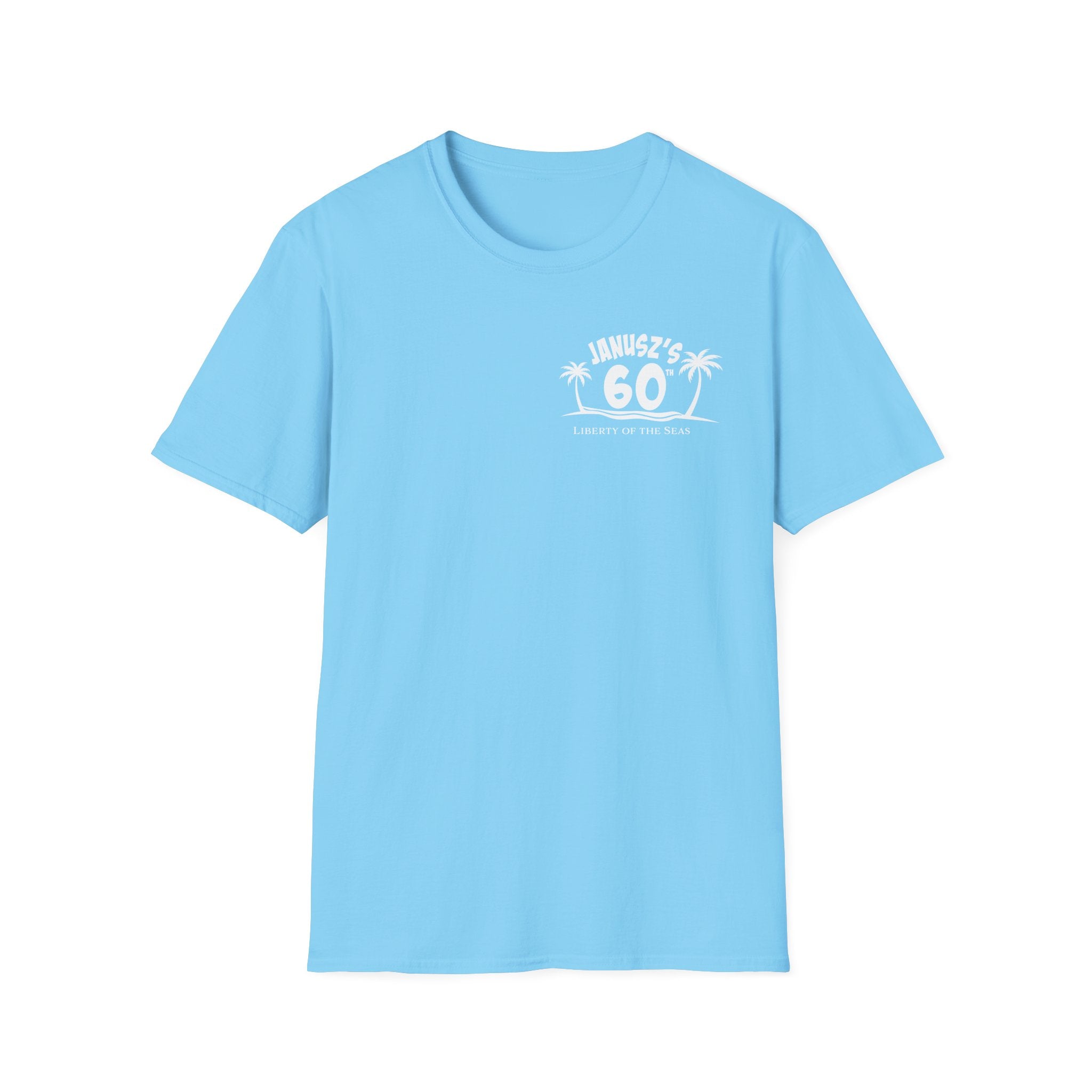 Renee Family Cruise white - Unisex Softstyle Cotton T-Shirt