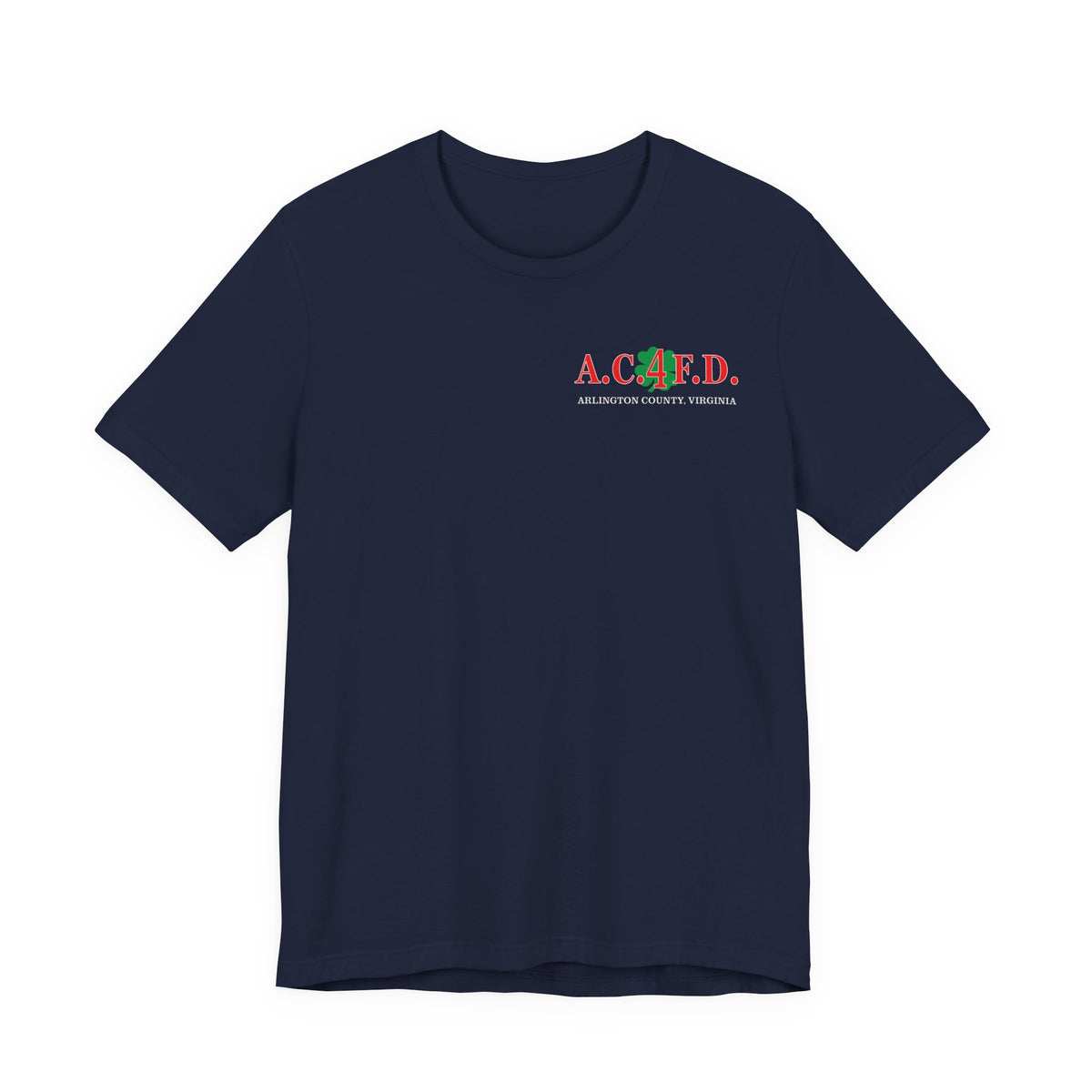Station 4 Clover Back - Bella+Canvas Soft Unisex Tee