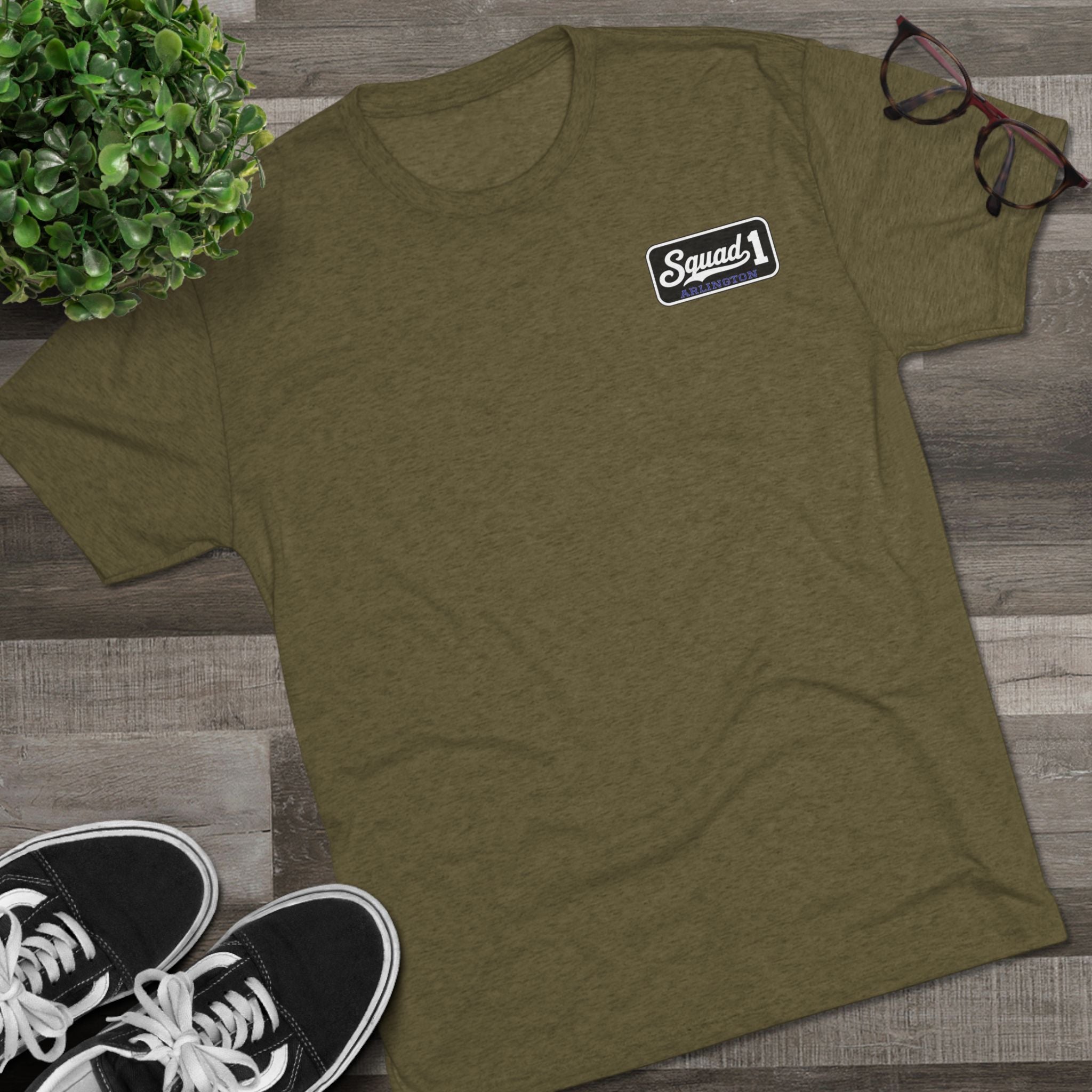 Arlington Squad 1 - NextLevel Tri-Blend Crew Tee