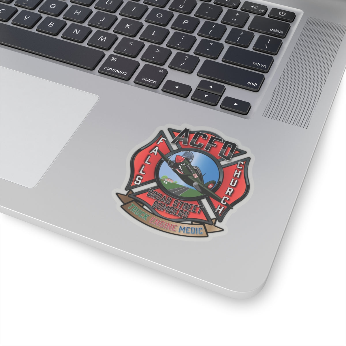 Station 6 Broad Street Bombers Kiss-Cut Stickers