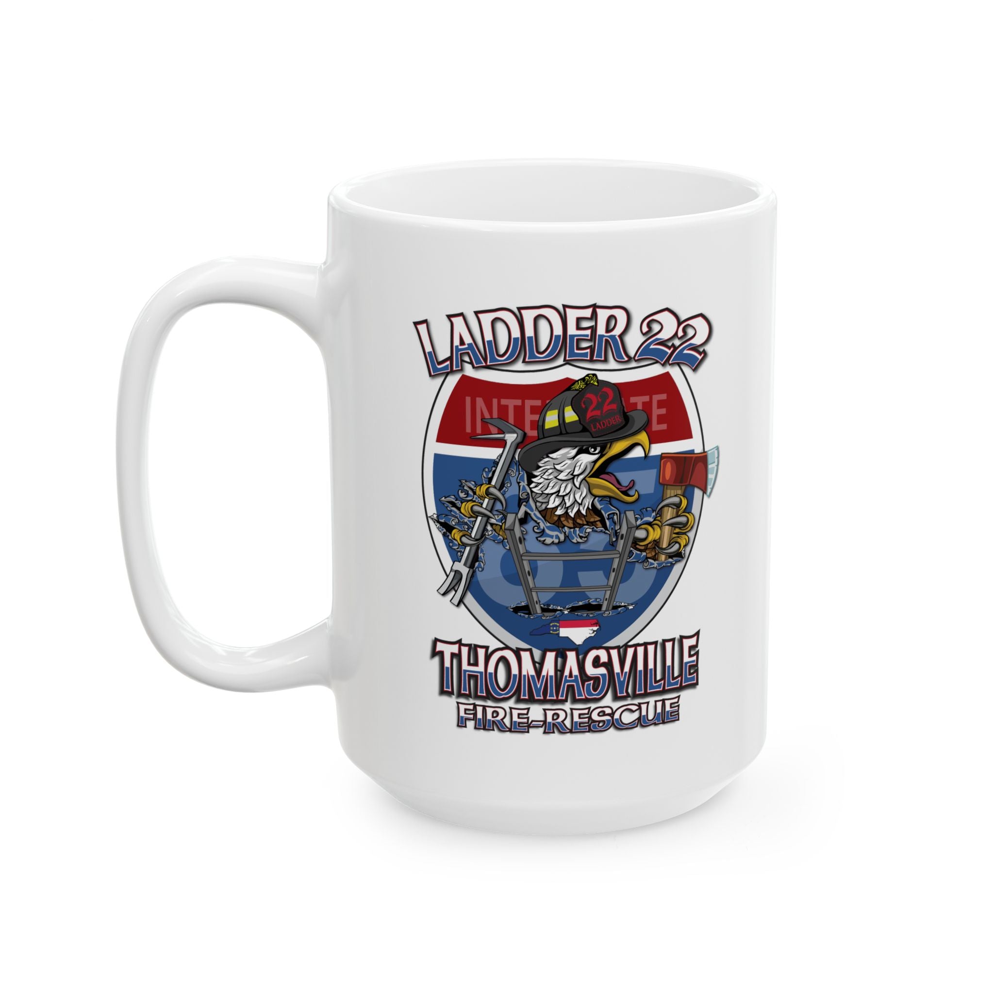 Thomasville NC Fire (version 2) - Mug, (11oz, 15oz)