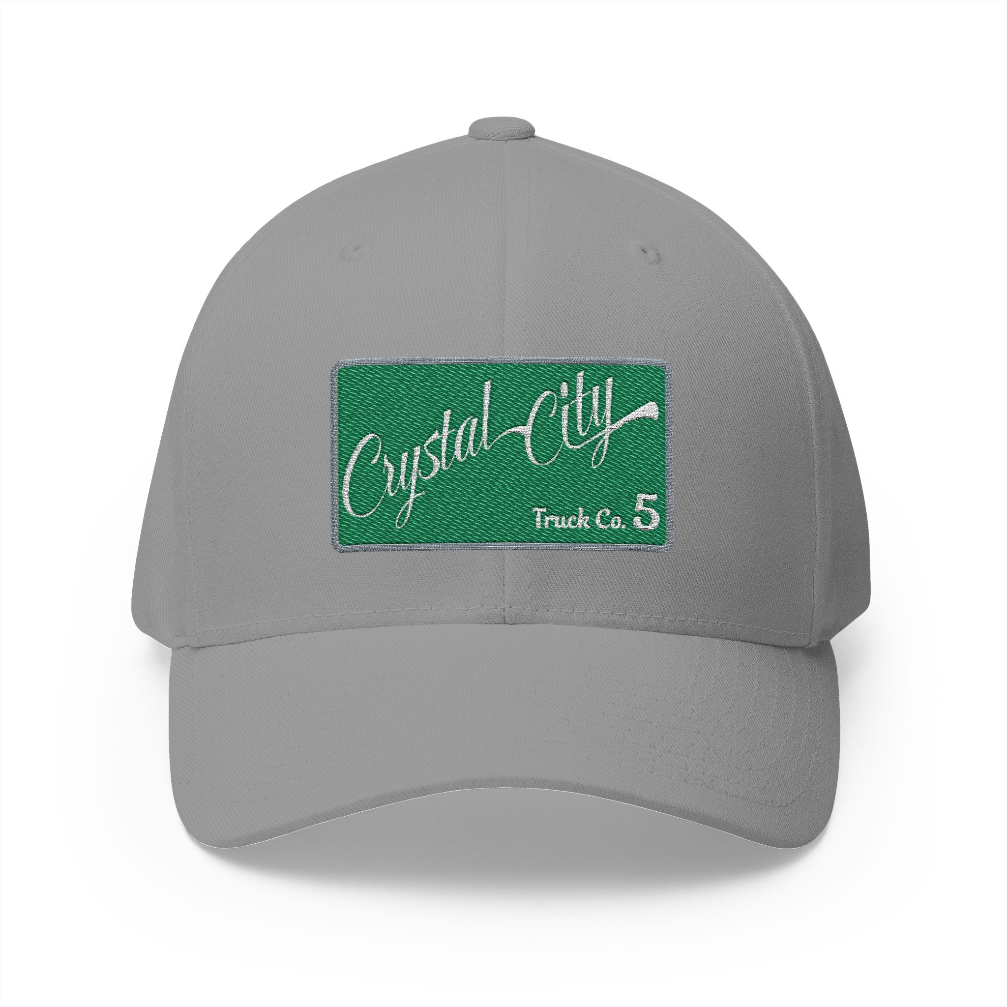 Arlington Crystal City Truck 5 - FLEXFIT Closed-Back Structured Cap (Embroidery)