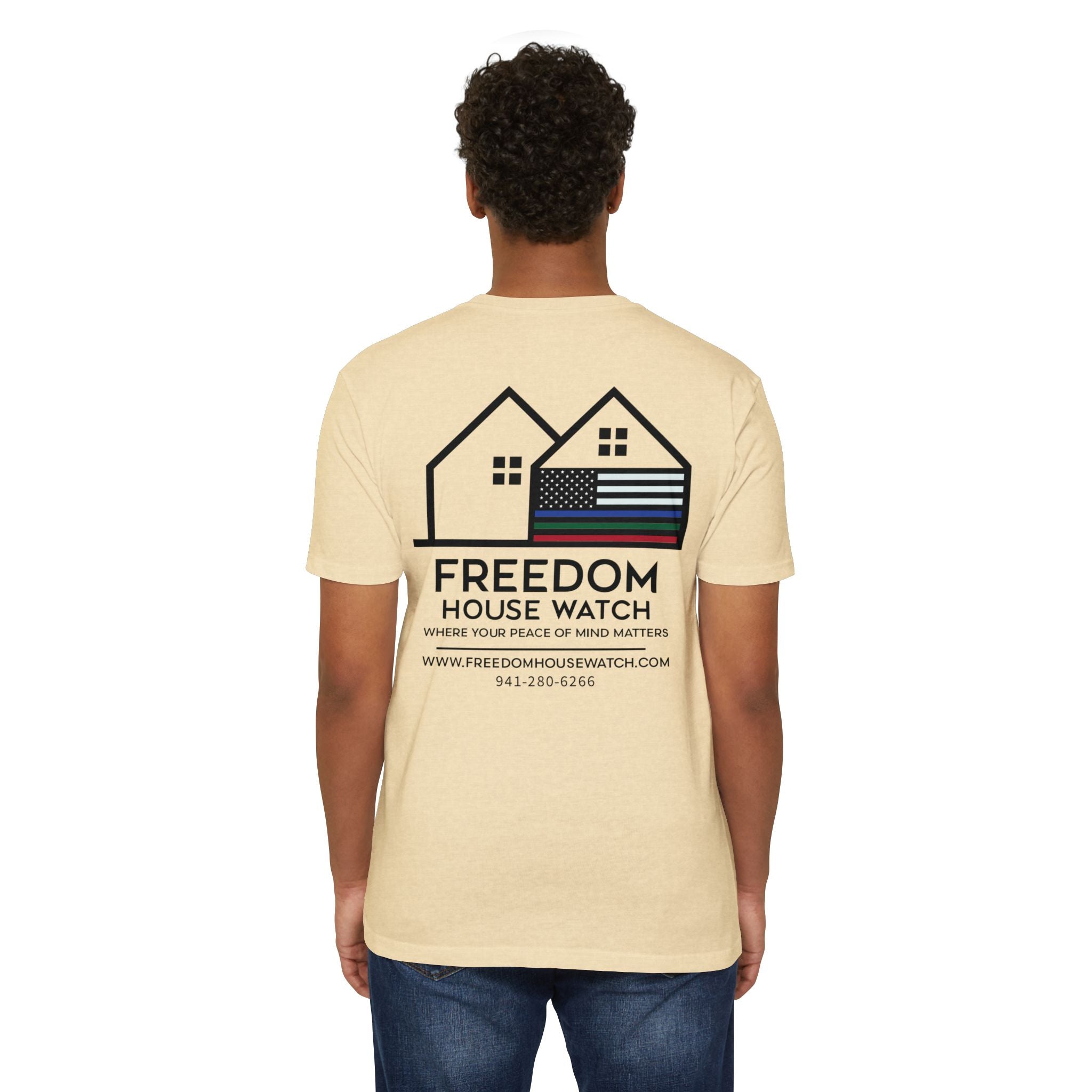 Freedom House Watch - NextLevel Unisex CVC Jersey T-shirt