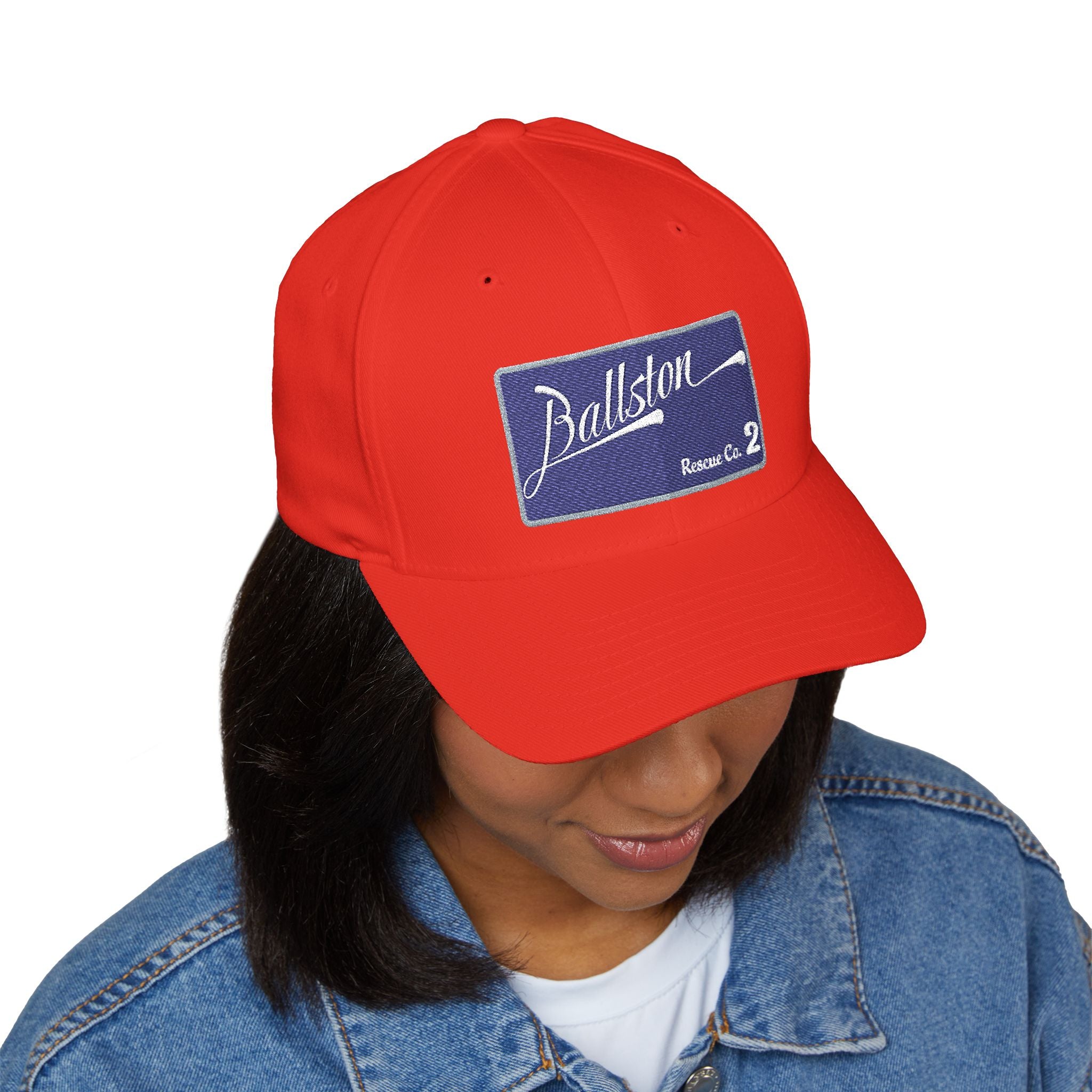 Arlington Ballston Rescue 2 - FLEXFIT Closed-Back Structured Cap (Embroidery)