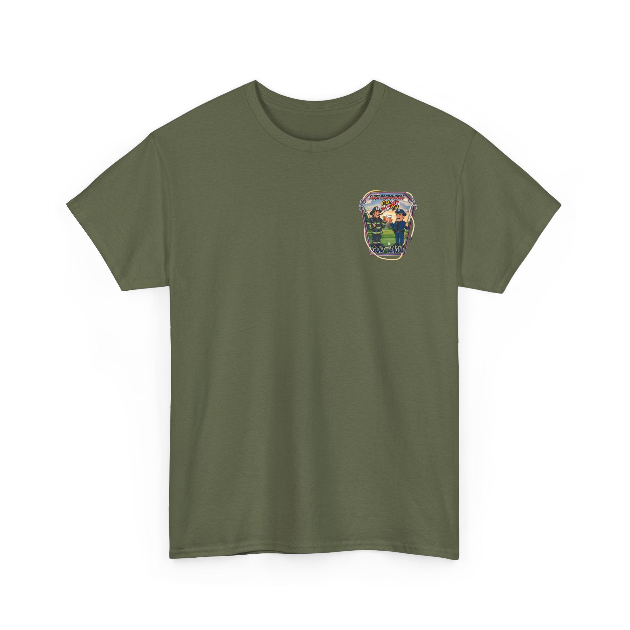 SOMD First Responder Golf - Heavy Cotton Tee