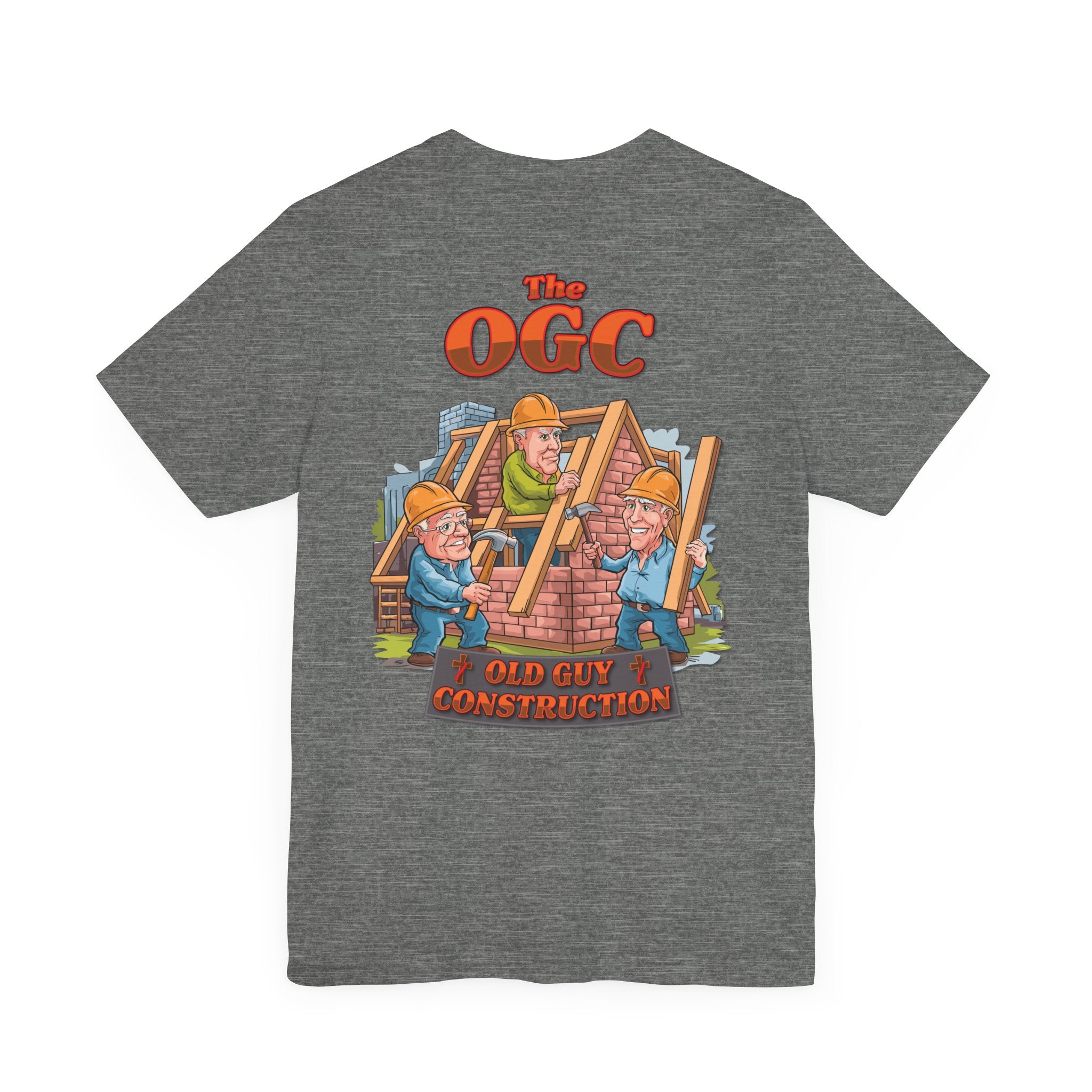 Old Guy Construction - Bella+Canvas Soft Unisex Tee