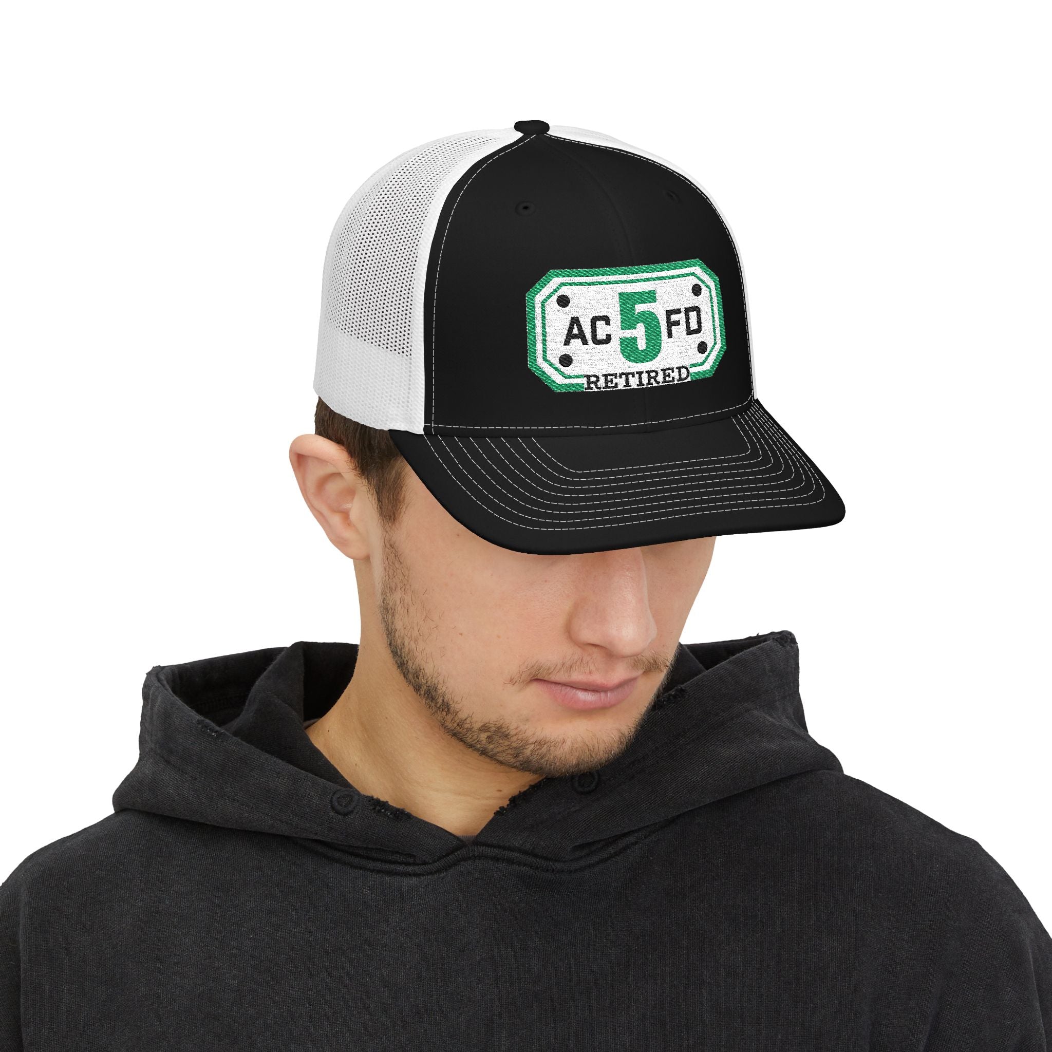 Retired ACFD Truck 5 - Snapback Trucker (Richardson 112 Style Hat)
