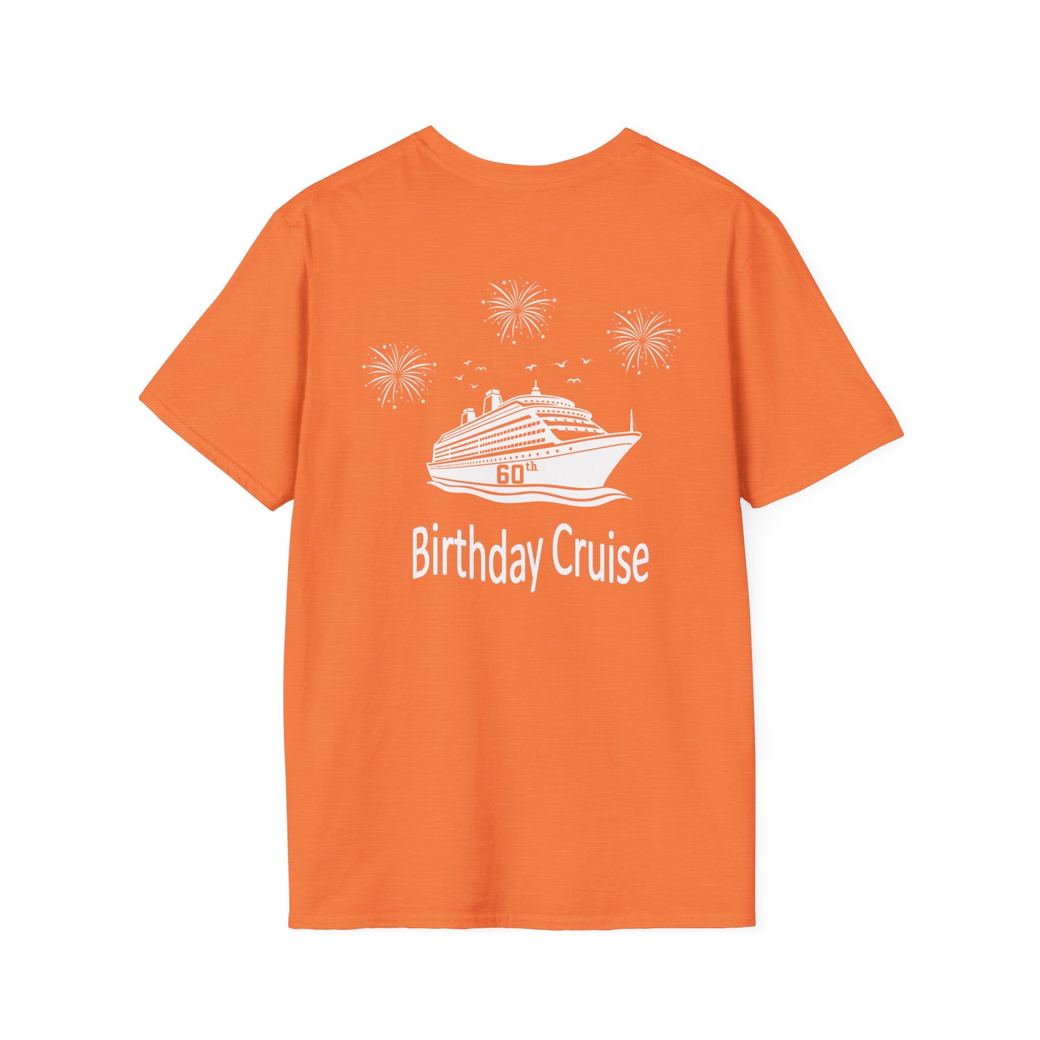 Renee Family Cruise white - Unisex Softstyle Cotton T-Shirt