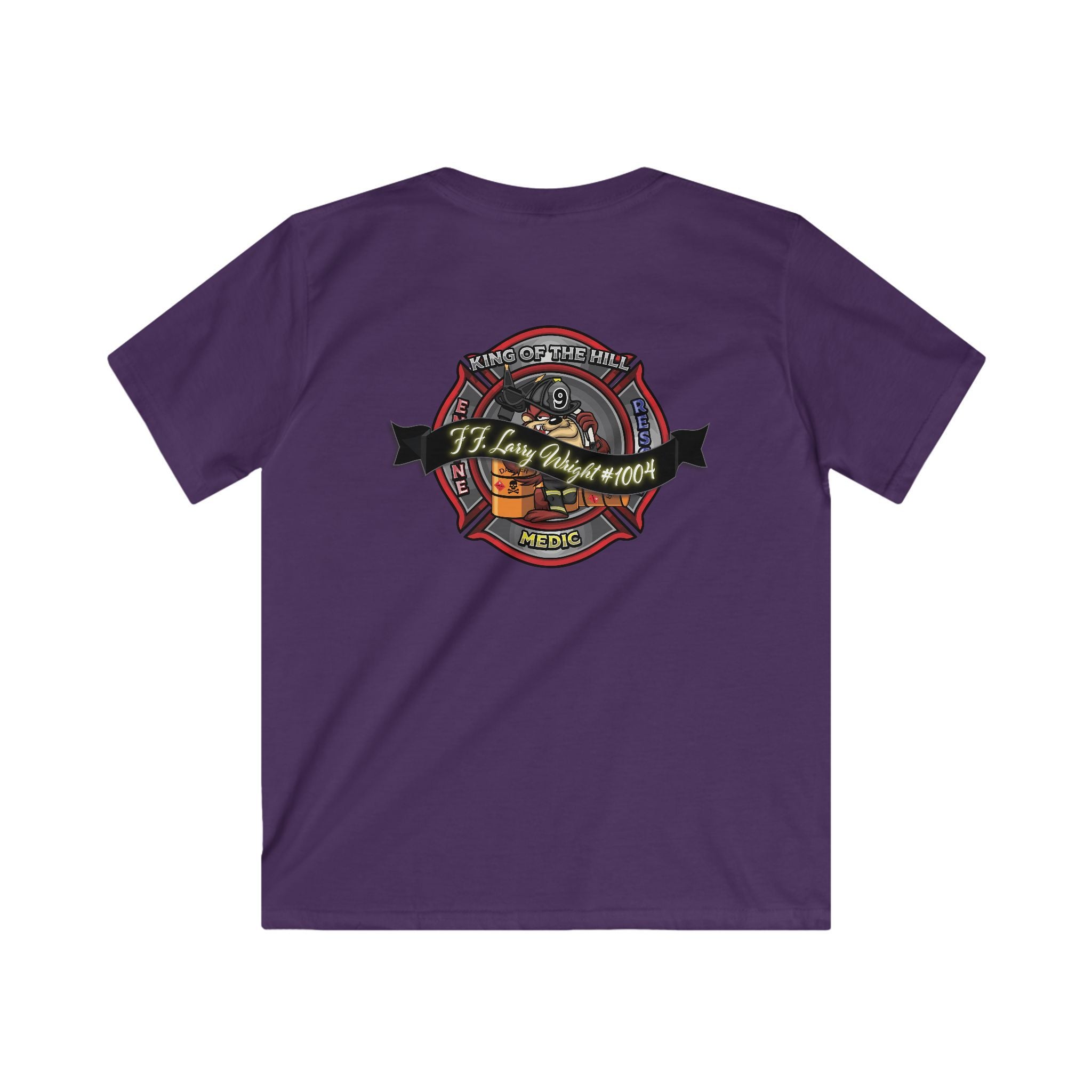 Kids Youth - Larry Wright Memorial Shirt - Kids Youth Gildan Softstyle Tee