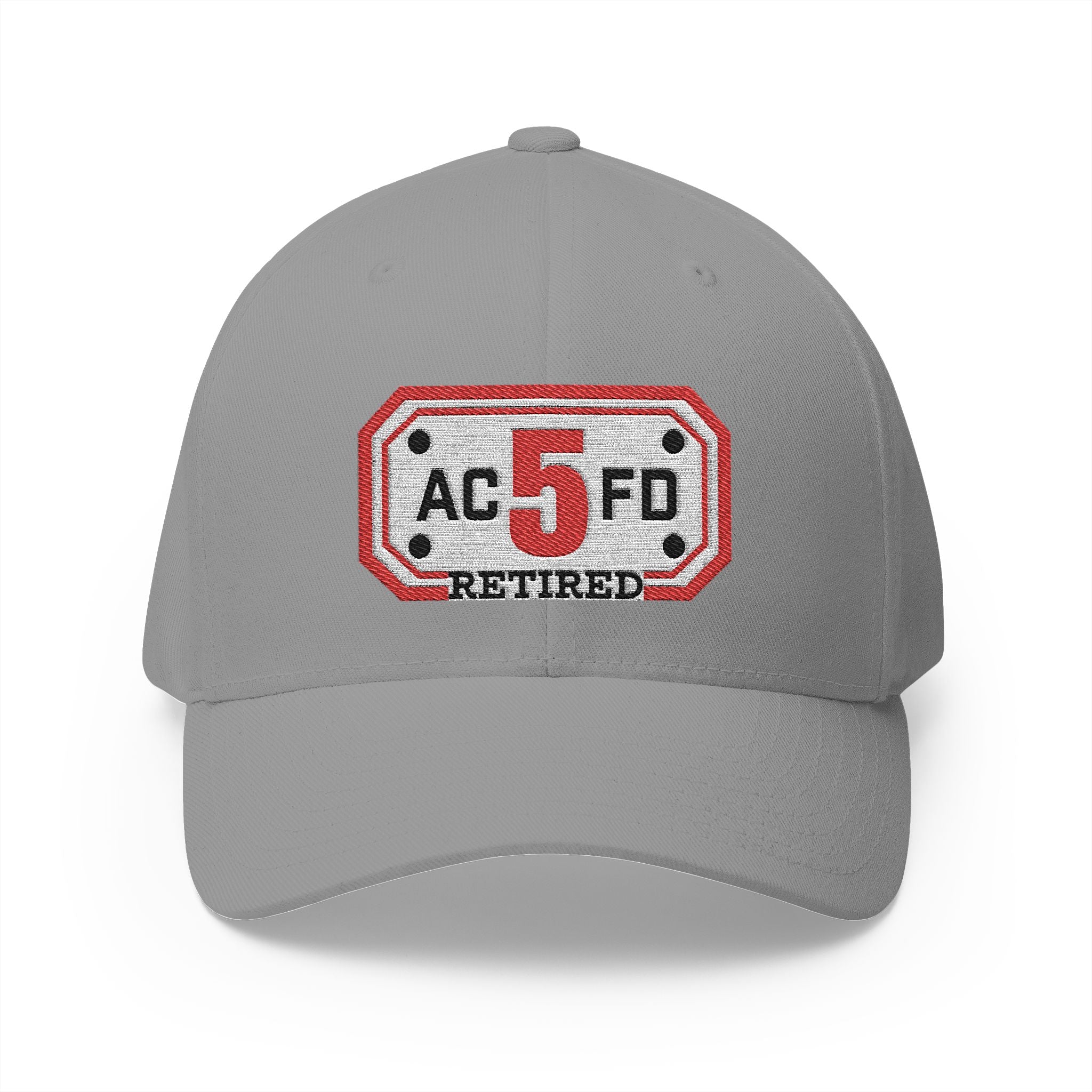 Retired Arlington Engine 5 - FLEXFIT Closed-Back Structured Cap (Embroidery)