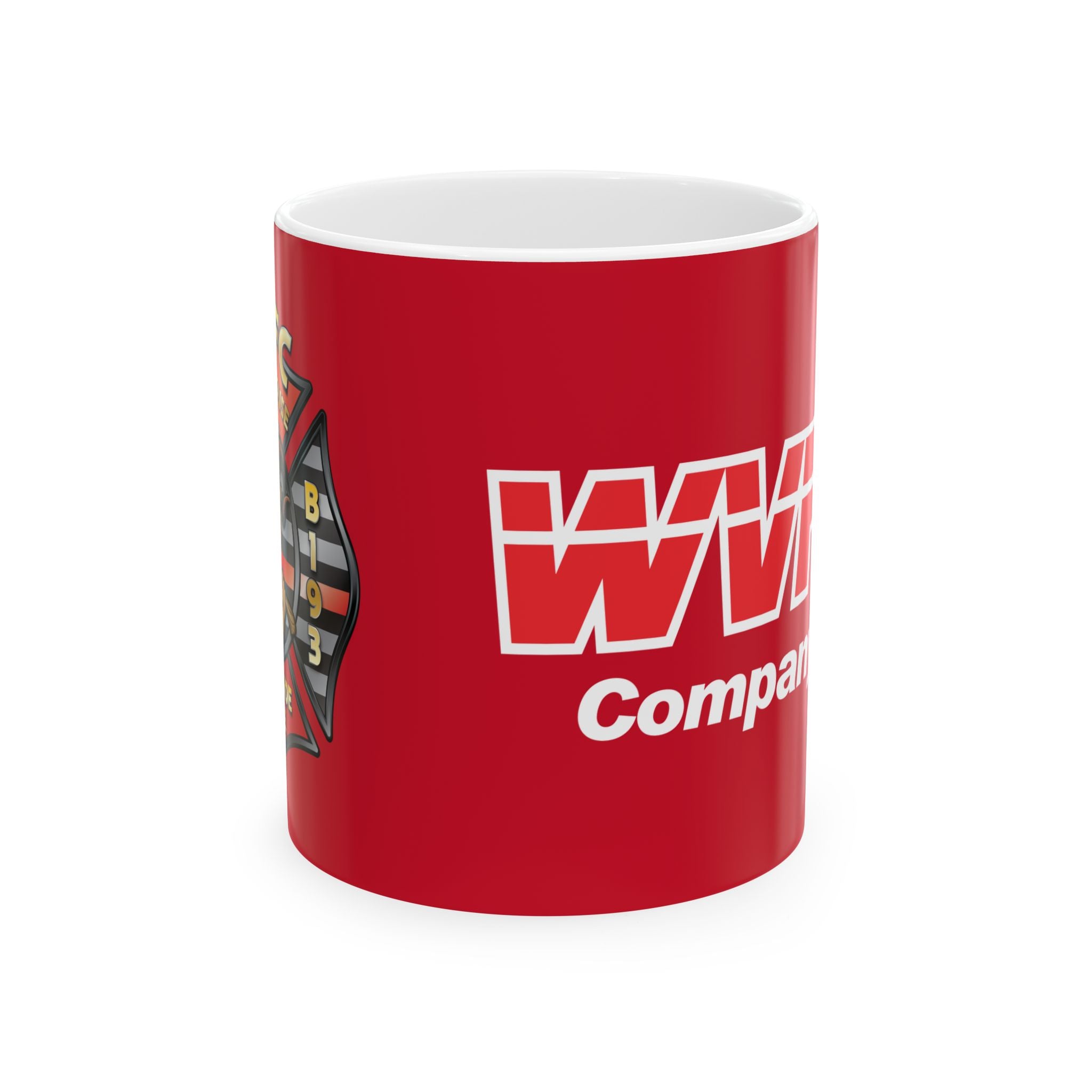 WVFC Goat Logo 1 version 1 - Ceramic Mug, (11oz)