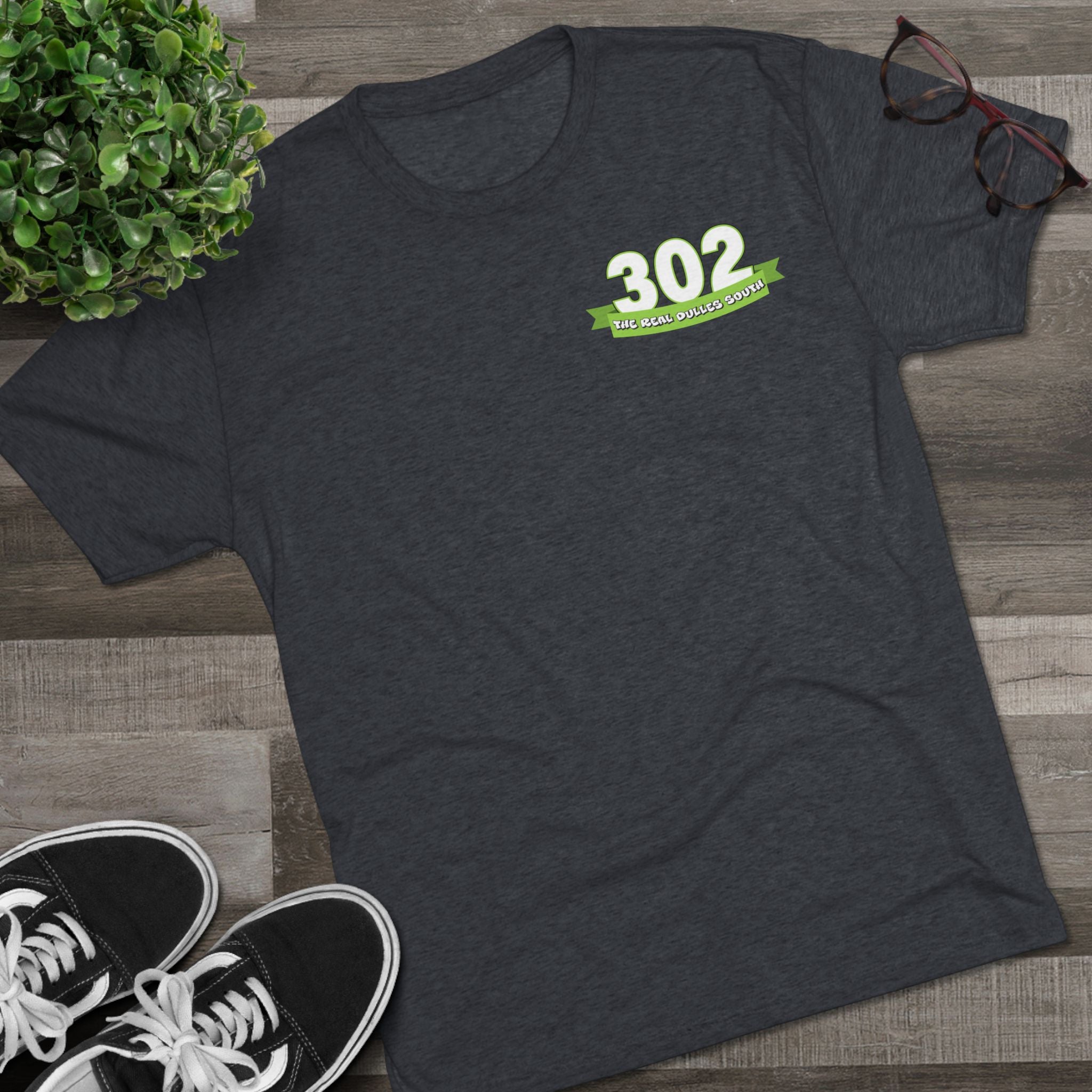 MWAA 302 Real Dulles South - NextLevel Tri-Blend Crew Tee unisex