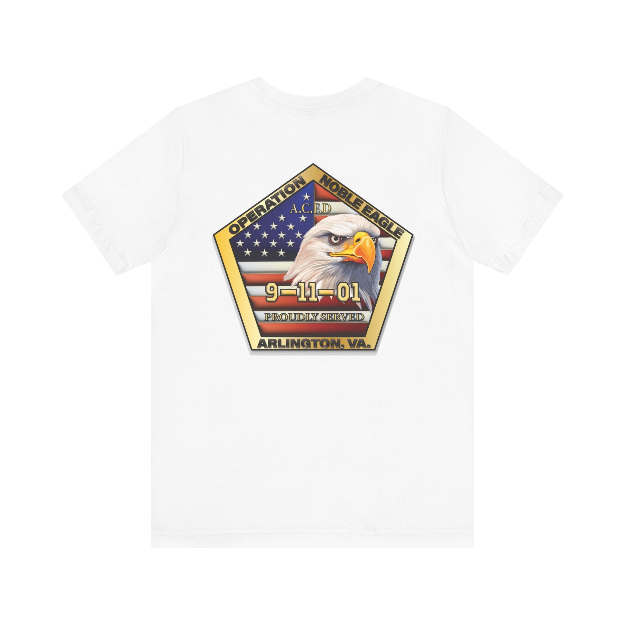Old Arlington Patch/Noble Eagle - Bella+Canvas Soft Unisex Tee