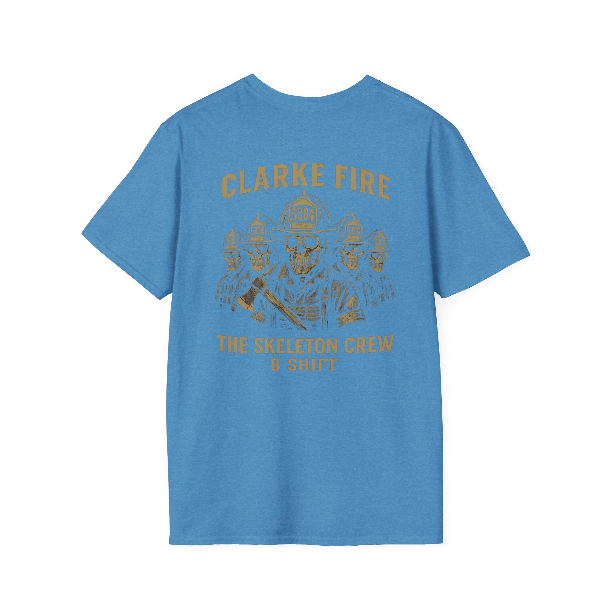 Clarke County B Shift version 2 (Portion of Proceeds go to Local 5304) - Gildan Soft Cotton Softstyle T-Shirt