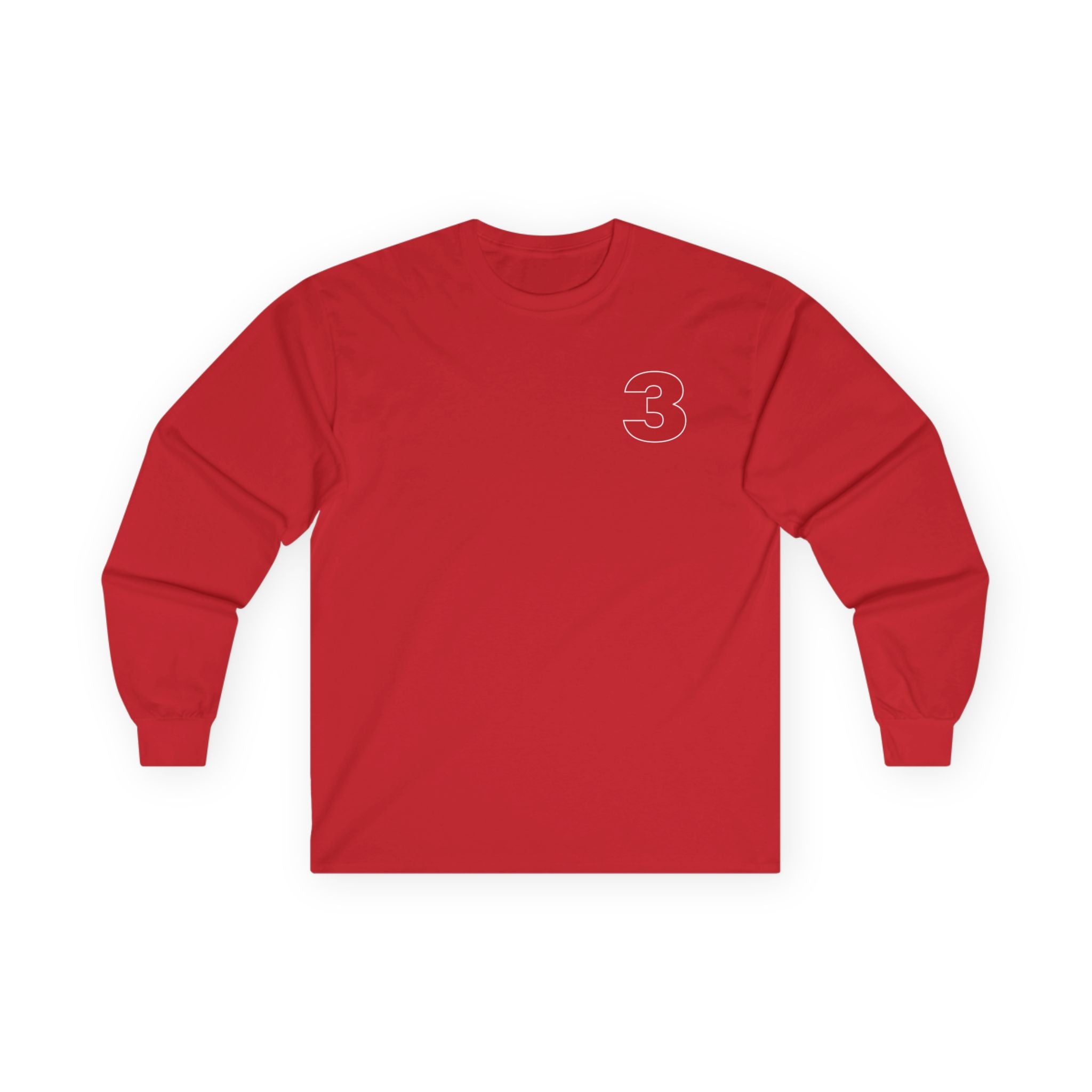 Arlington Station 3 front / Rhino back - Unisex Ultra Cotton Gildan Long Sleeve Tee