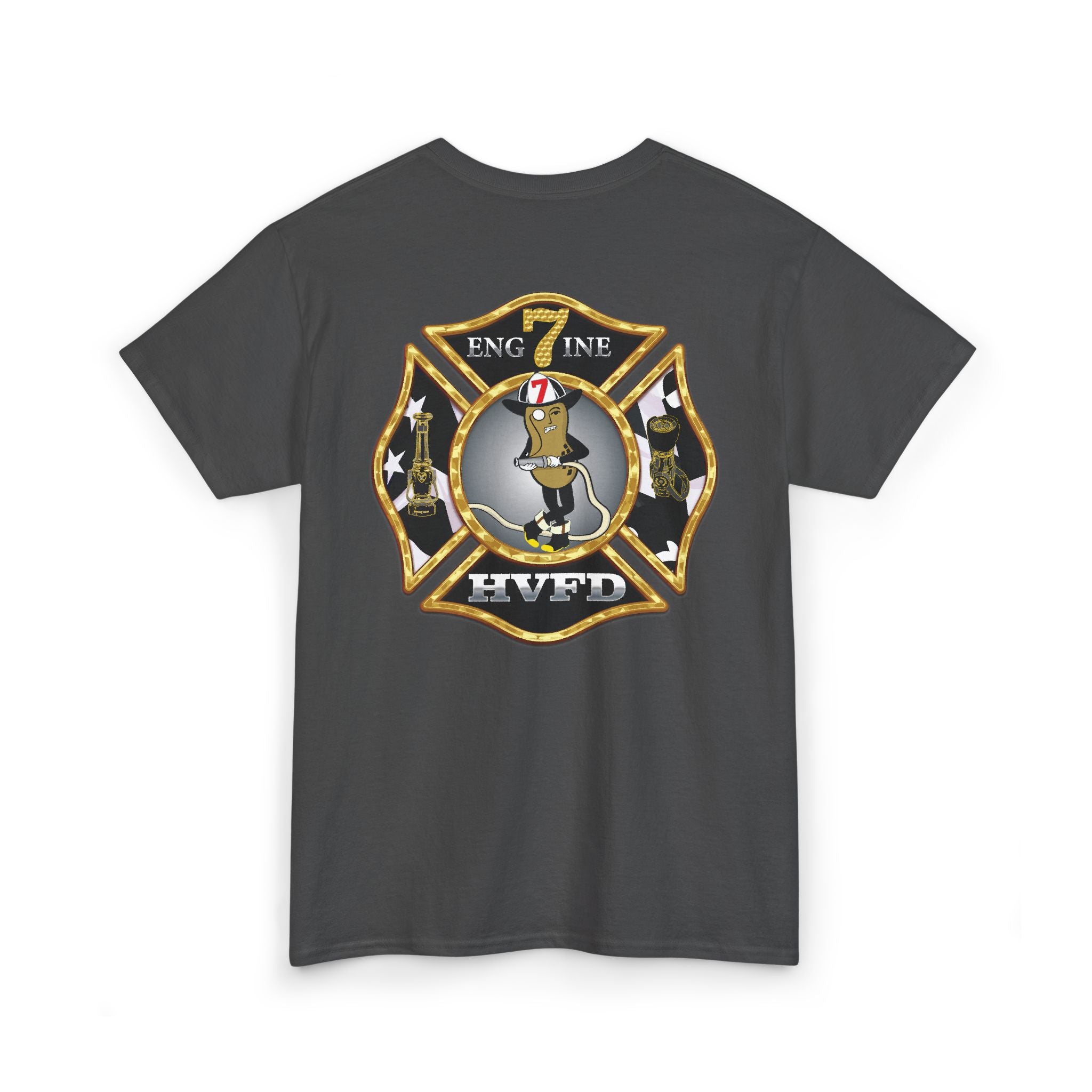 Hollywood MD Vol. Fire Eng7ine - Heavy Cotton Unisex Tee