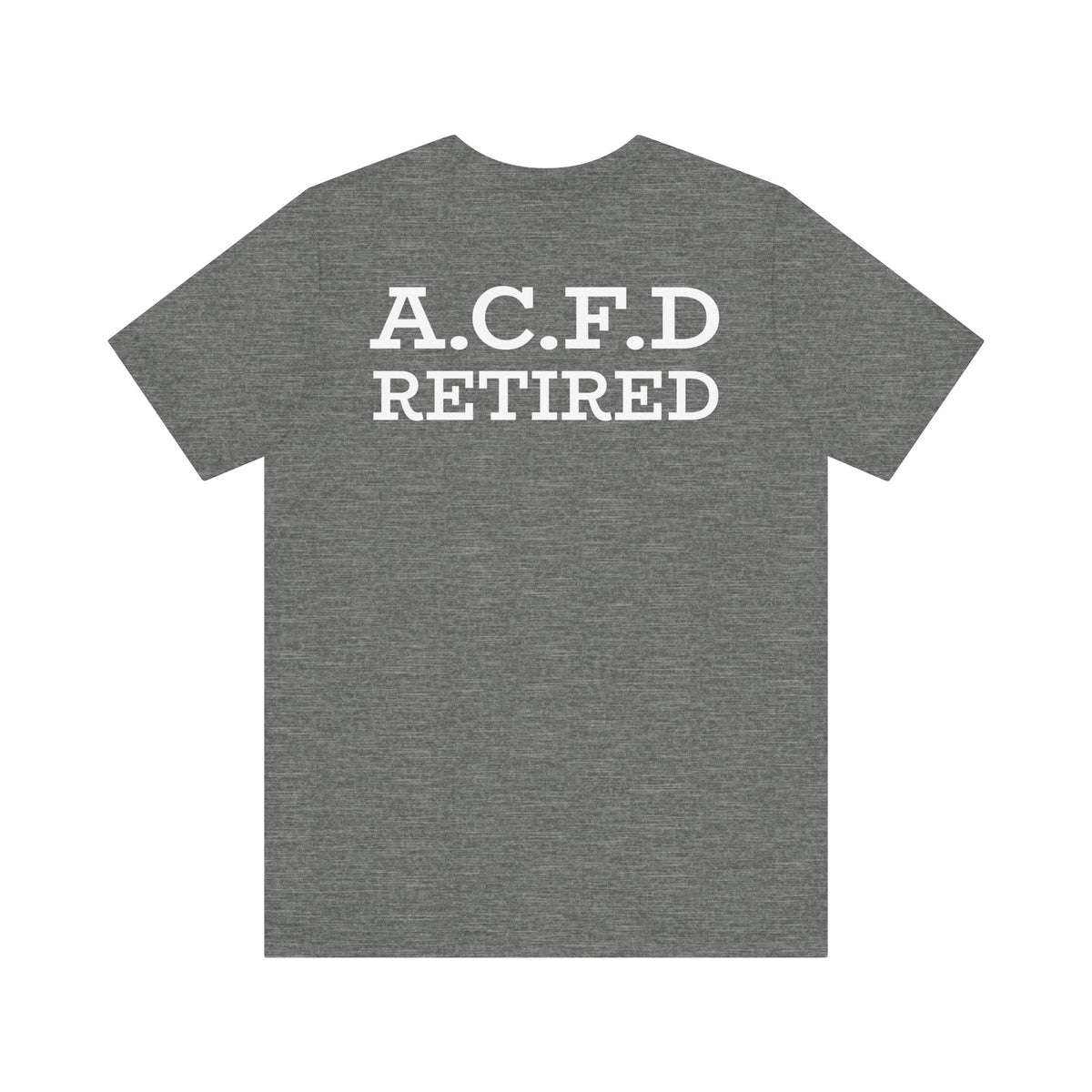 Arlington Retired patch - Bella+Canvas Soft Unisex Tee