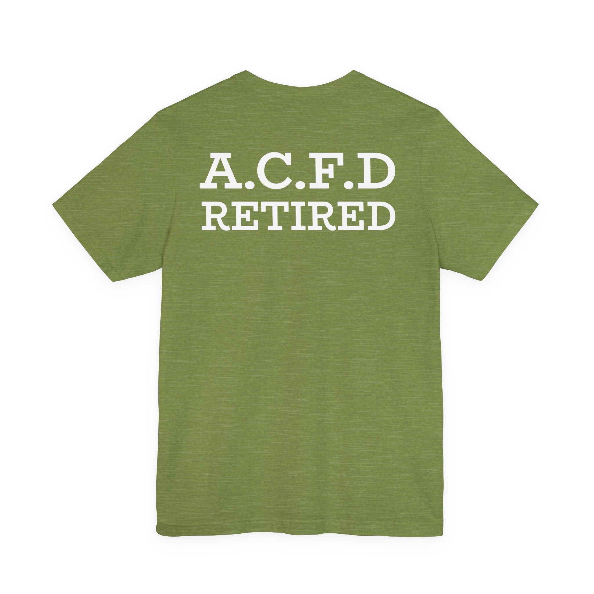 Arlington Retired patch - Bella+Canvas Soft Unisex Tee